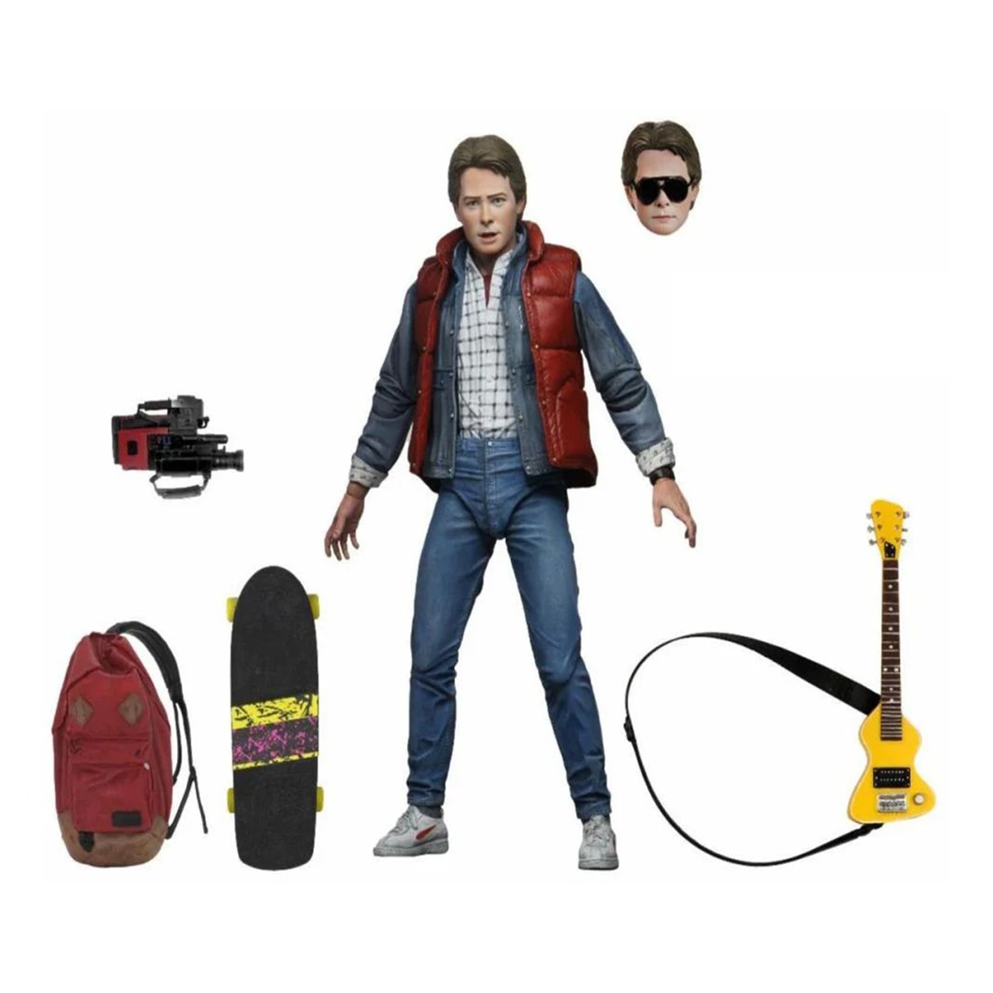 NECA Back To The Future Ultimate Marty McFly Action Figure 18cm – Movie Icons & Heroes, NECA, 18 cm, brand new collector item, Uncanny Collectibles Dublin Ireland
