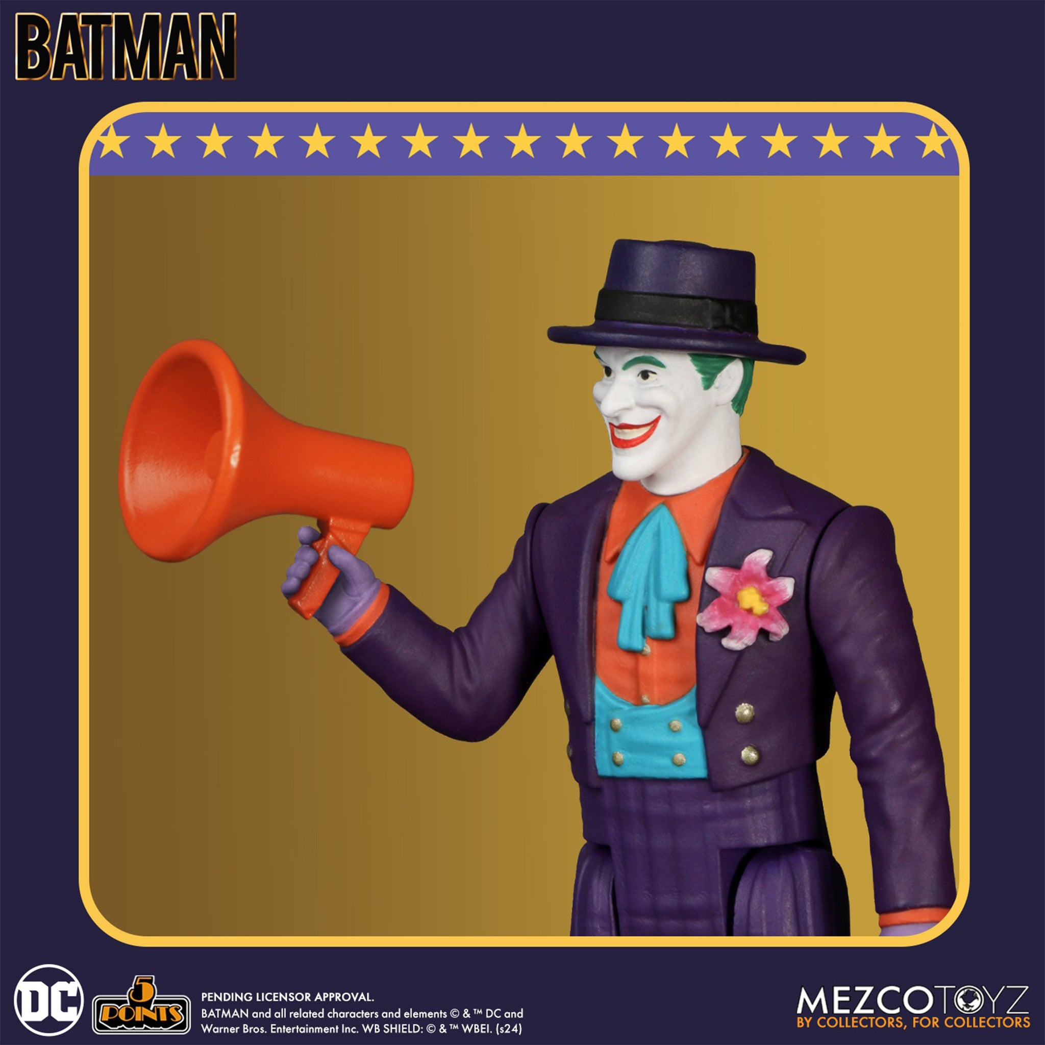 Batman 1989 5 Points Deluxe Mezco Toyz Box Set – photo 5 of 16