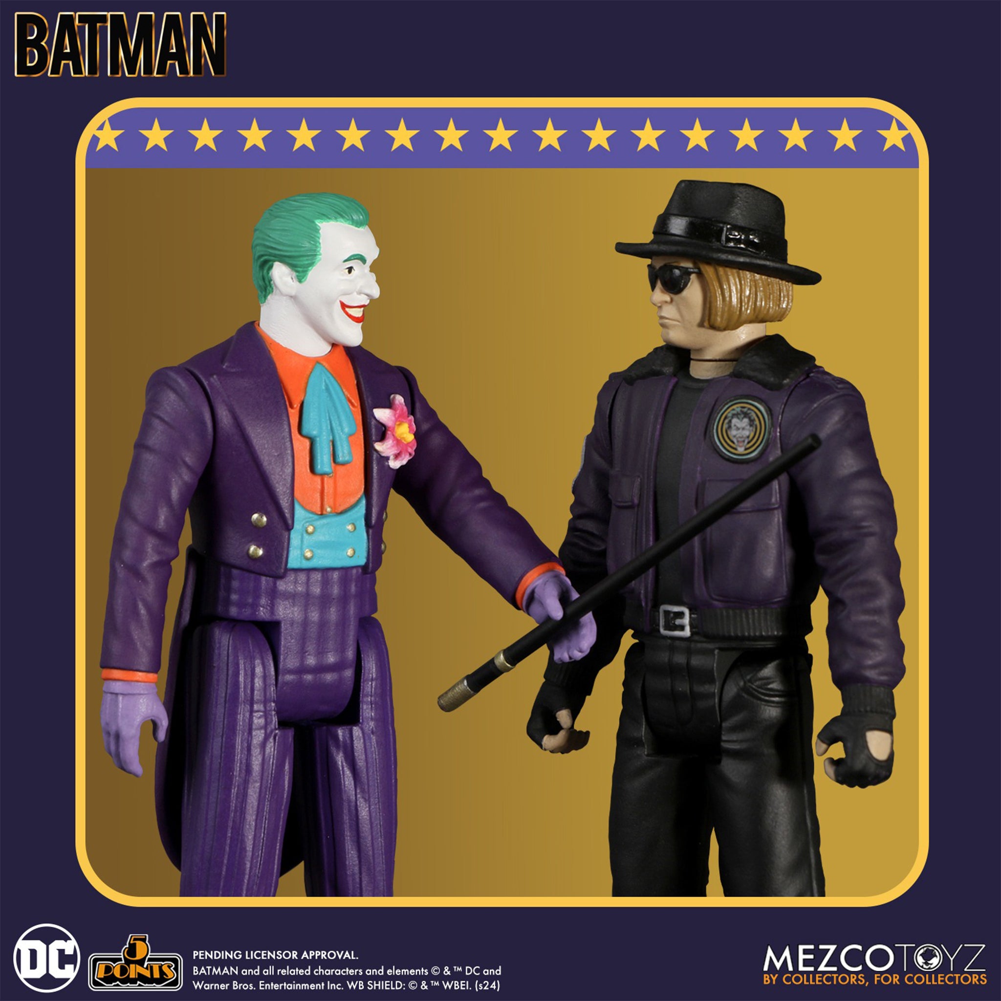 Batman 1989 5 Points Deluxe Mezco Toyz Box Set – photo 7 of 16