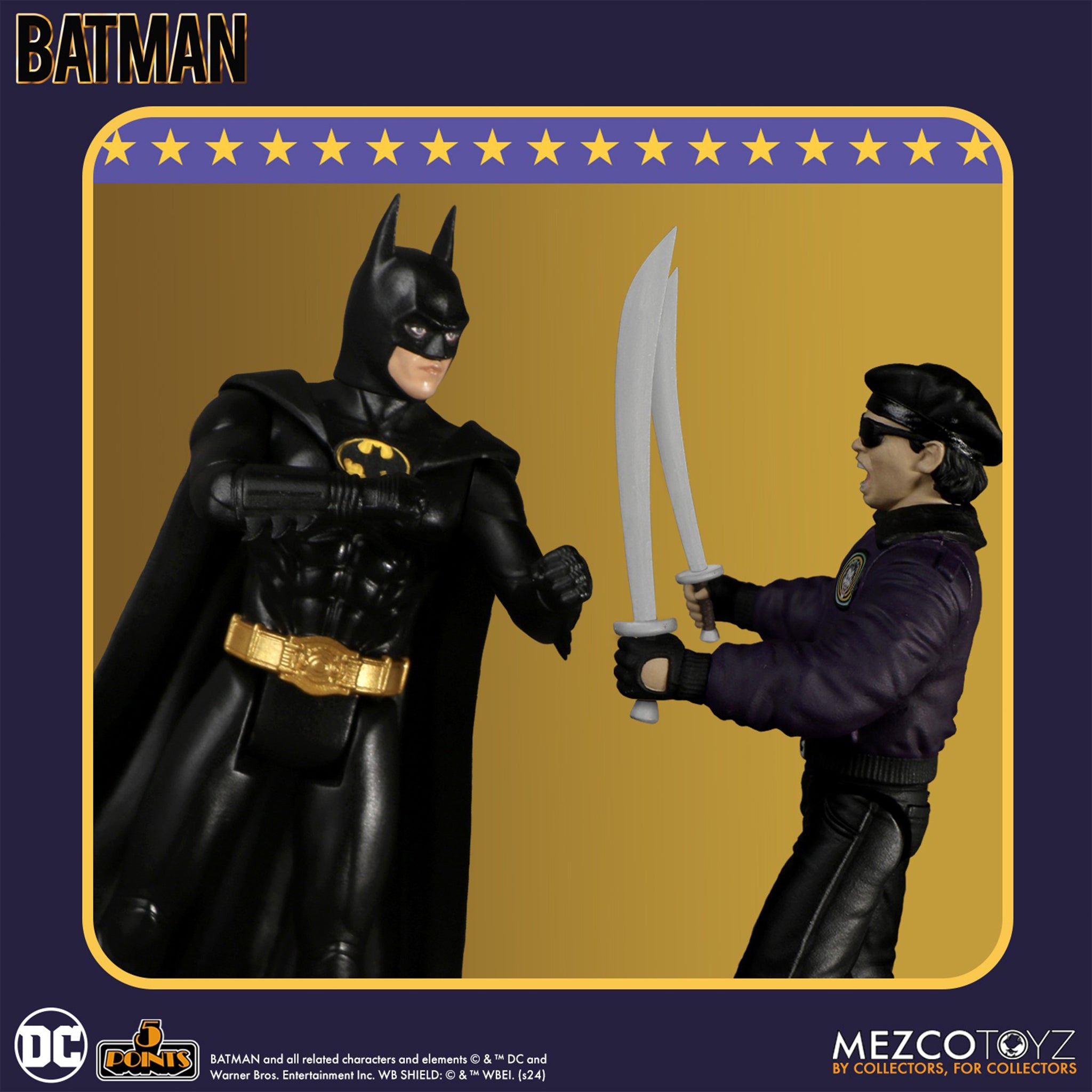 Batman 1989 5 Points Deluxe Mezco Toyz Box Set – photo 3 of 16
