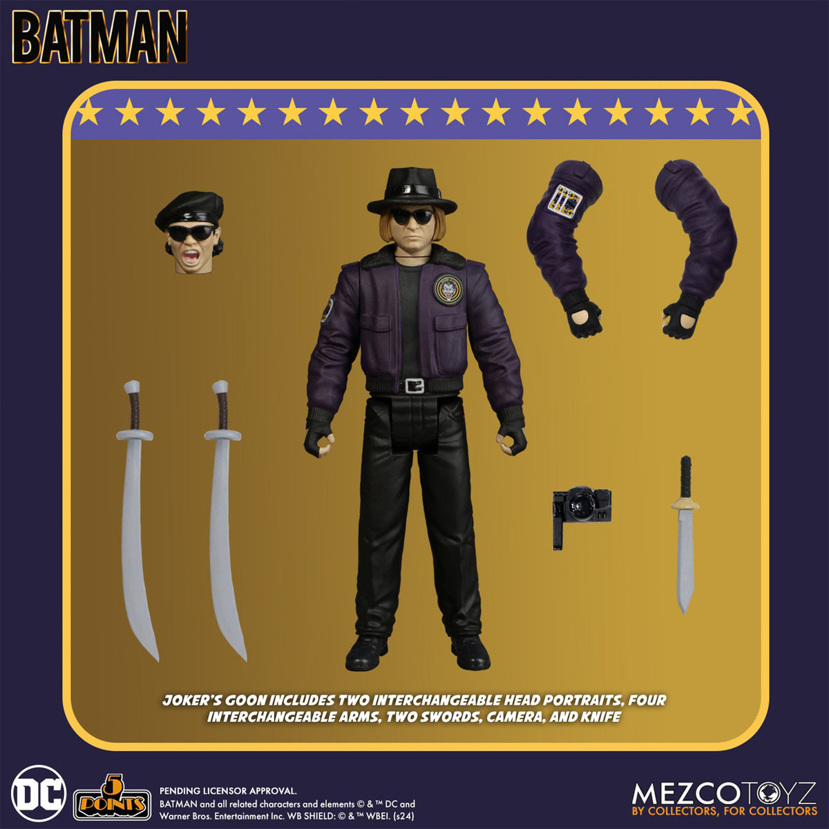 Batman 1989 5 Points Deluxe Mezco Toyz Box Set – photo 10 of 16