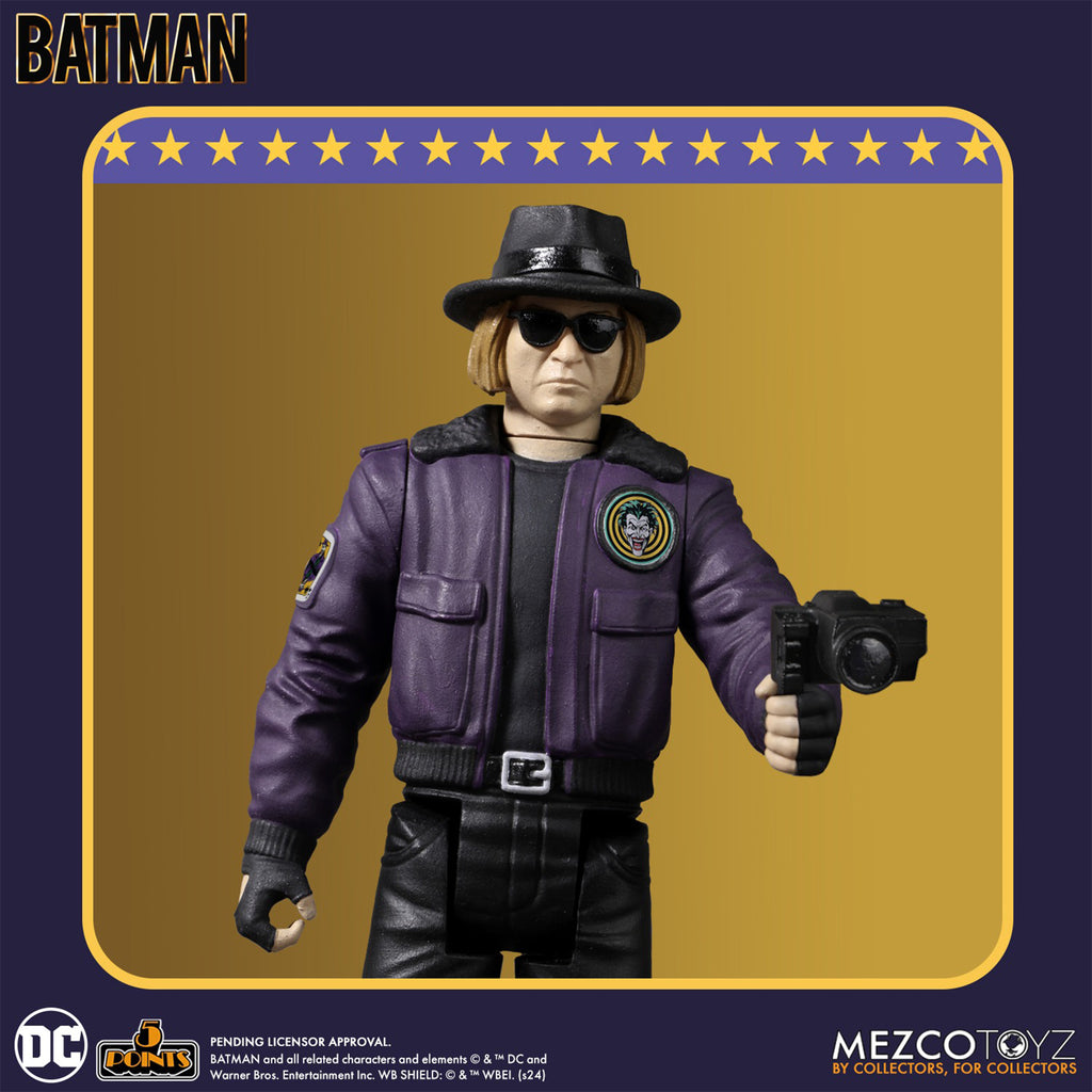 Batman 1989 5 Points Deluxe Mezco Toyz Box Set – photo 6 of 16