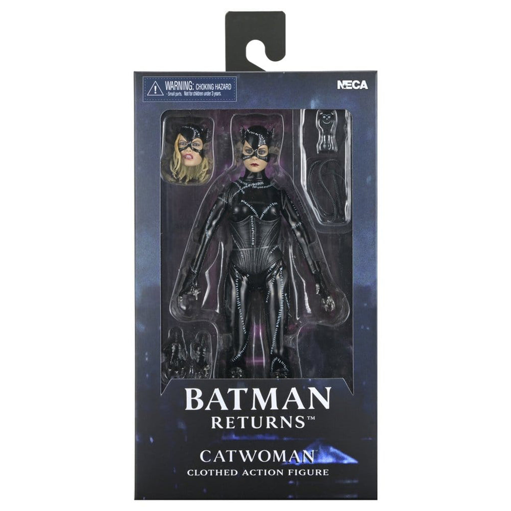 NECA Batman Returns 1992 Catwoman Michelle Pfeiffer Clothed Action Figure