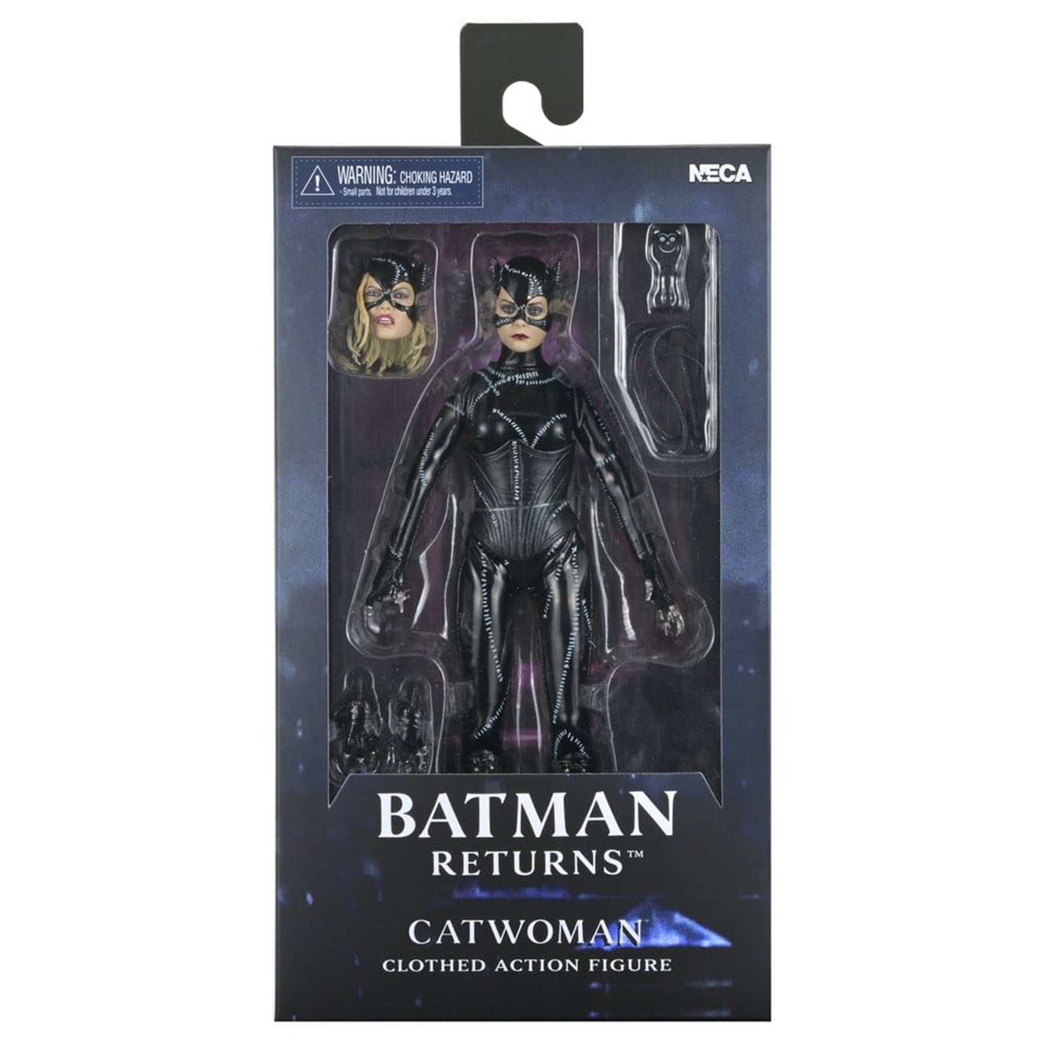 NECA Batman Returns 1992 Catwoman Michelle Pfeiffer Clothed Action Figure