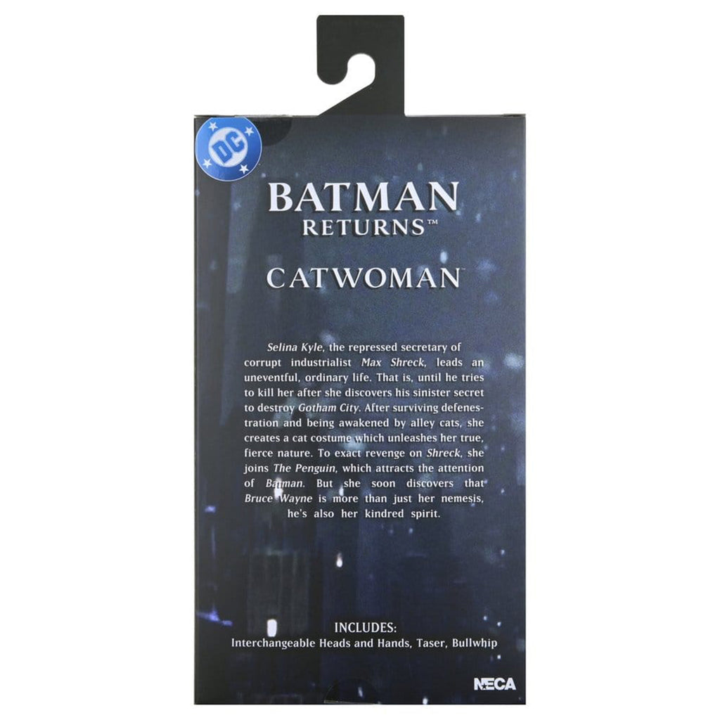 NECA Batman Returns 1992 Catwoman Michelle Pfeiffer Clothed Action Figure