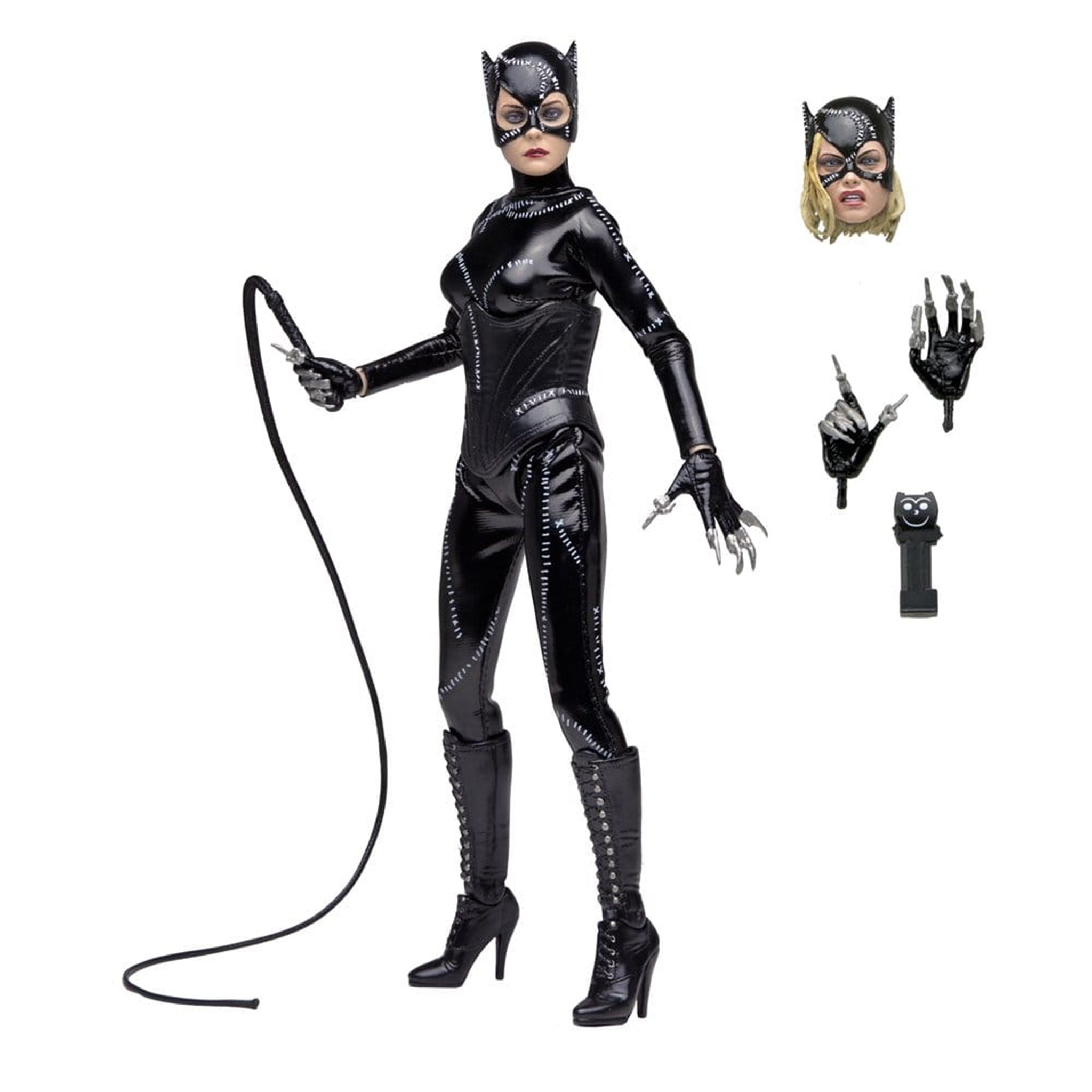 NECA Batman Returns 1992 Catwoman Michelle Pfeiffer Clothed Action Figure