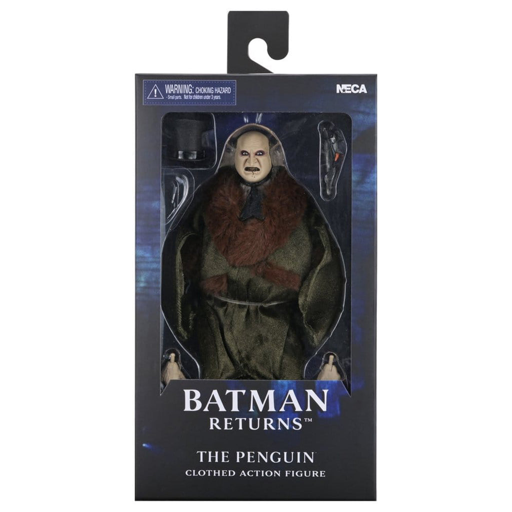 NECA Batman Returns 1992 Penguin Danny DeVito Clothed Action Figure
