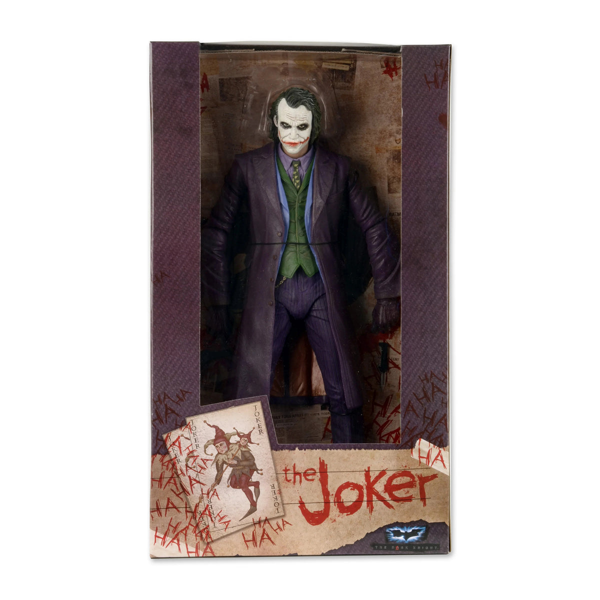 NECA Batman The Dark Knight Joker Heath Ledger 1/4 Scale Action Figure – photo 6 of 8