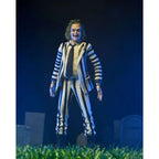 NECA Beetlejuice 1988 Black and White Striped Suit Beetlejuice Action Figure 18cm