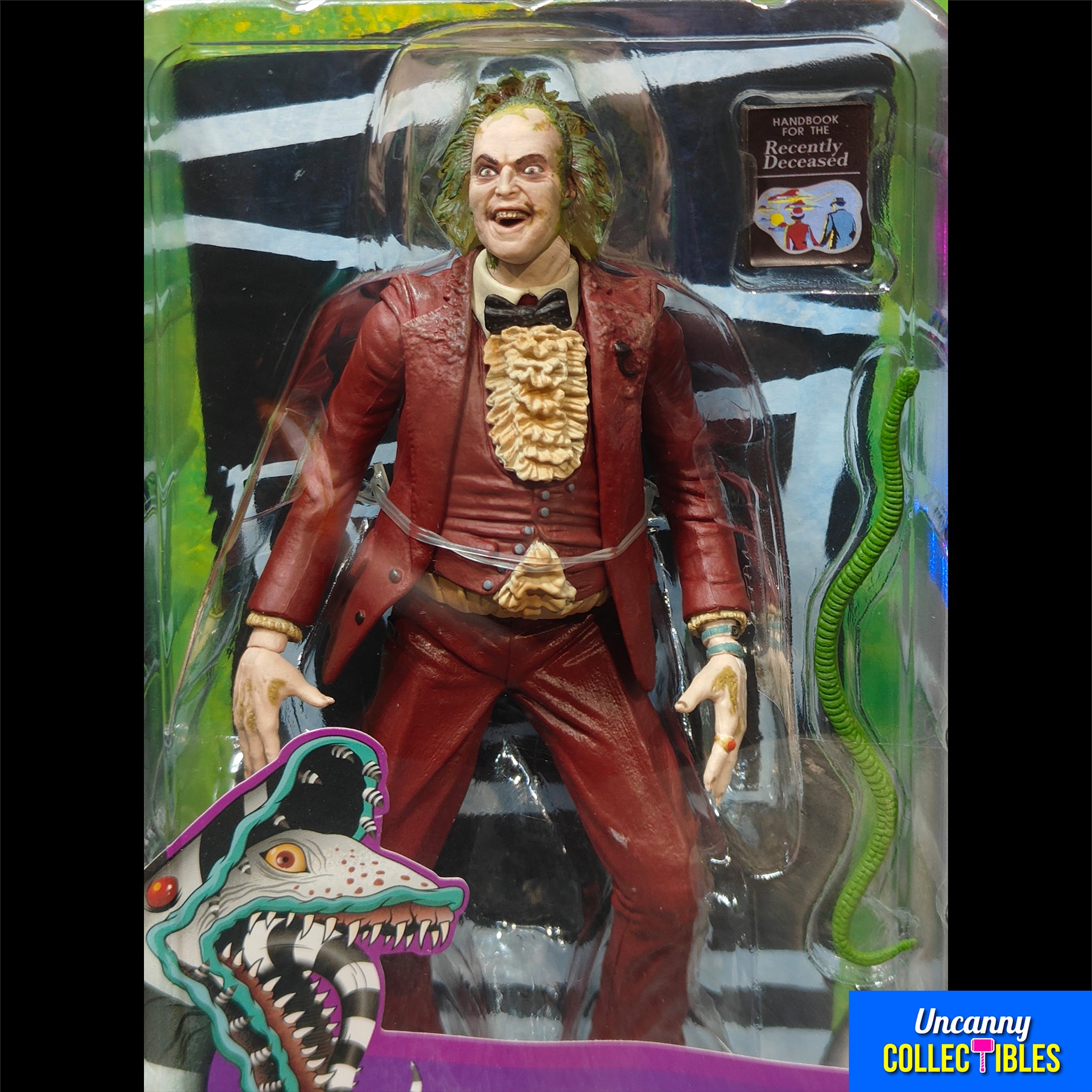 NECA Beetlejuice 1988 Red Tuxedo Beetlejuice Action Figure 18cm