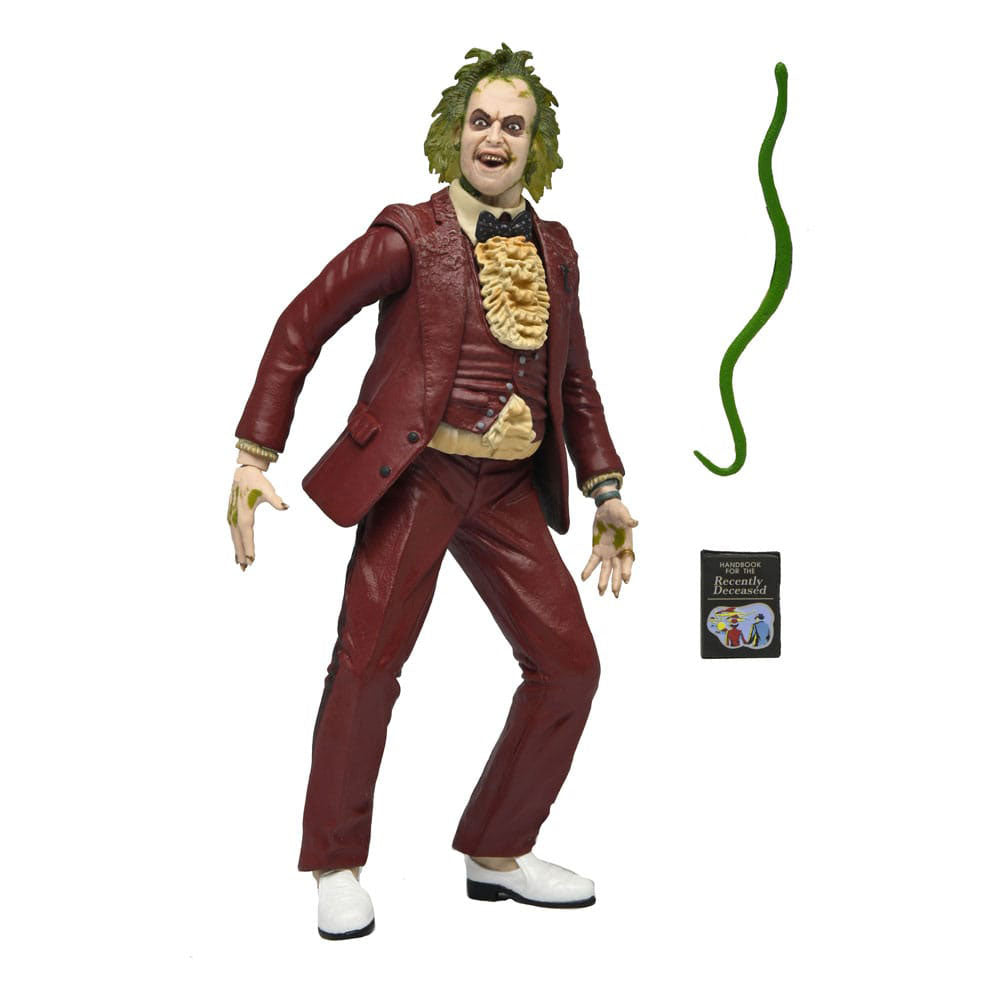 Buy Neca Beetlejuice 1988 Red Tuxedo Beetlejuice 18 Cm Action Figure collectible online at Uncanny Collectibles
