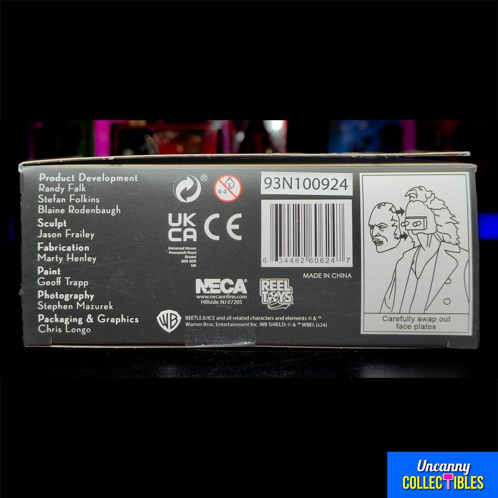 NECA Beetlejuice 1988 Ultimate Bio Exorcist Beetlejuice Action Figure 18 cm