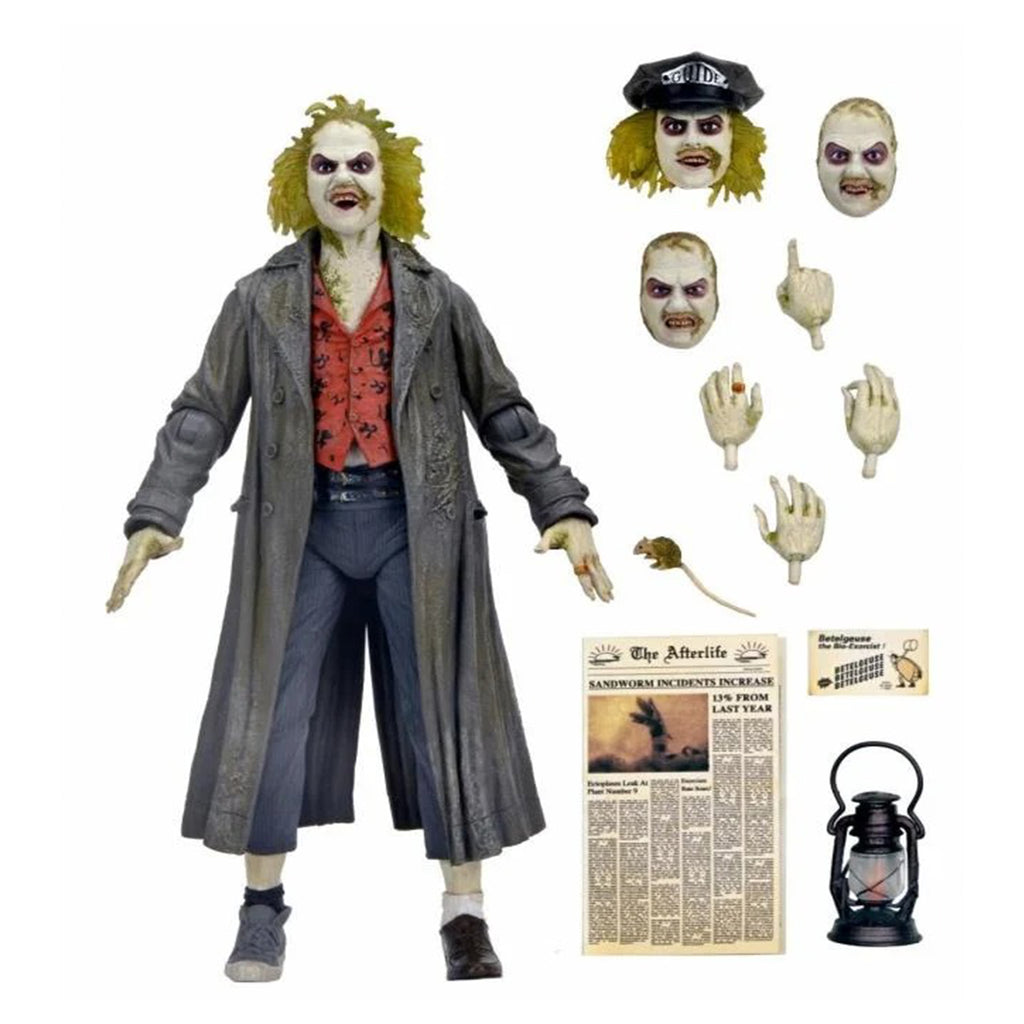 NECA Beetlejuice 1988 Ultimate Bio Exorcist Beetlejuice Action Figure 18 cm