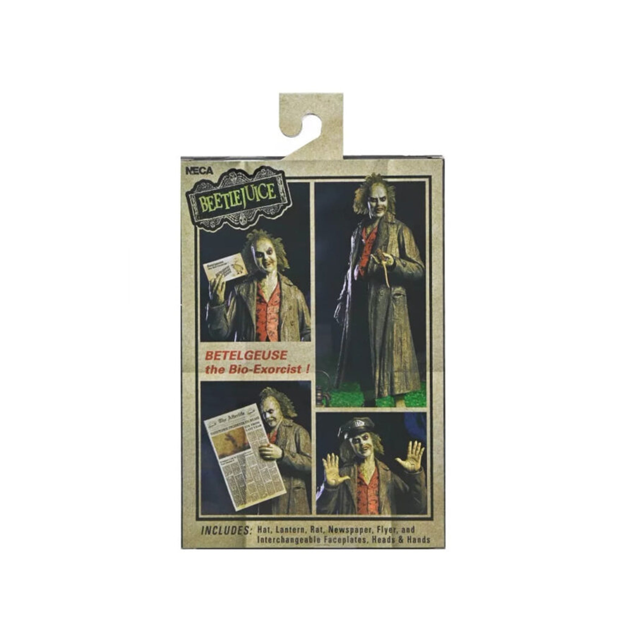 NECA Beetlejuice 1988 Ultimate Bio Exorcist Beetlejuice Action Figure 18 cm – Beetlejuice, NECA, 18 cm, 1988, brand new collector item, Uncanny Collectibles Dublin Ireland