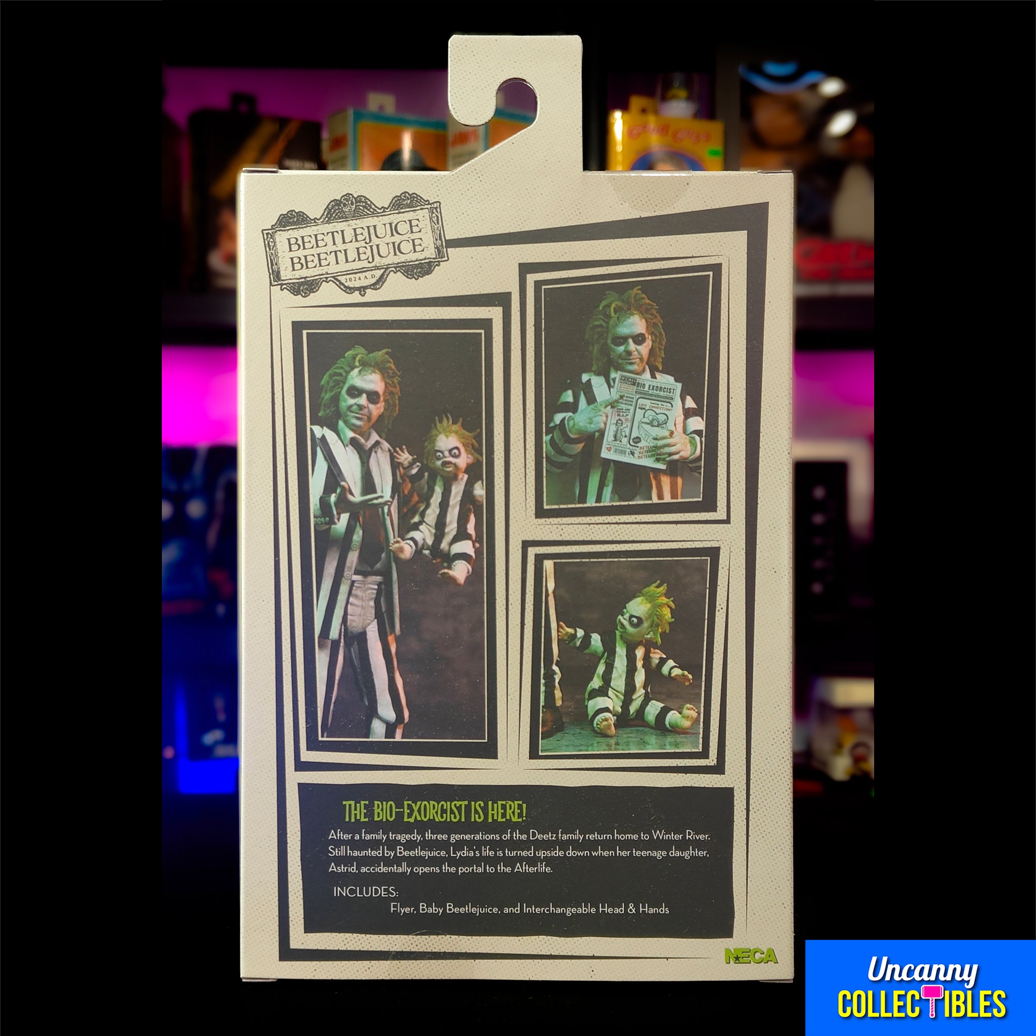 NECA Beetlejuice 2024 Ultimate Beetlejuice Action Figure – Uncanny