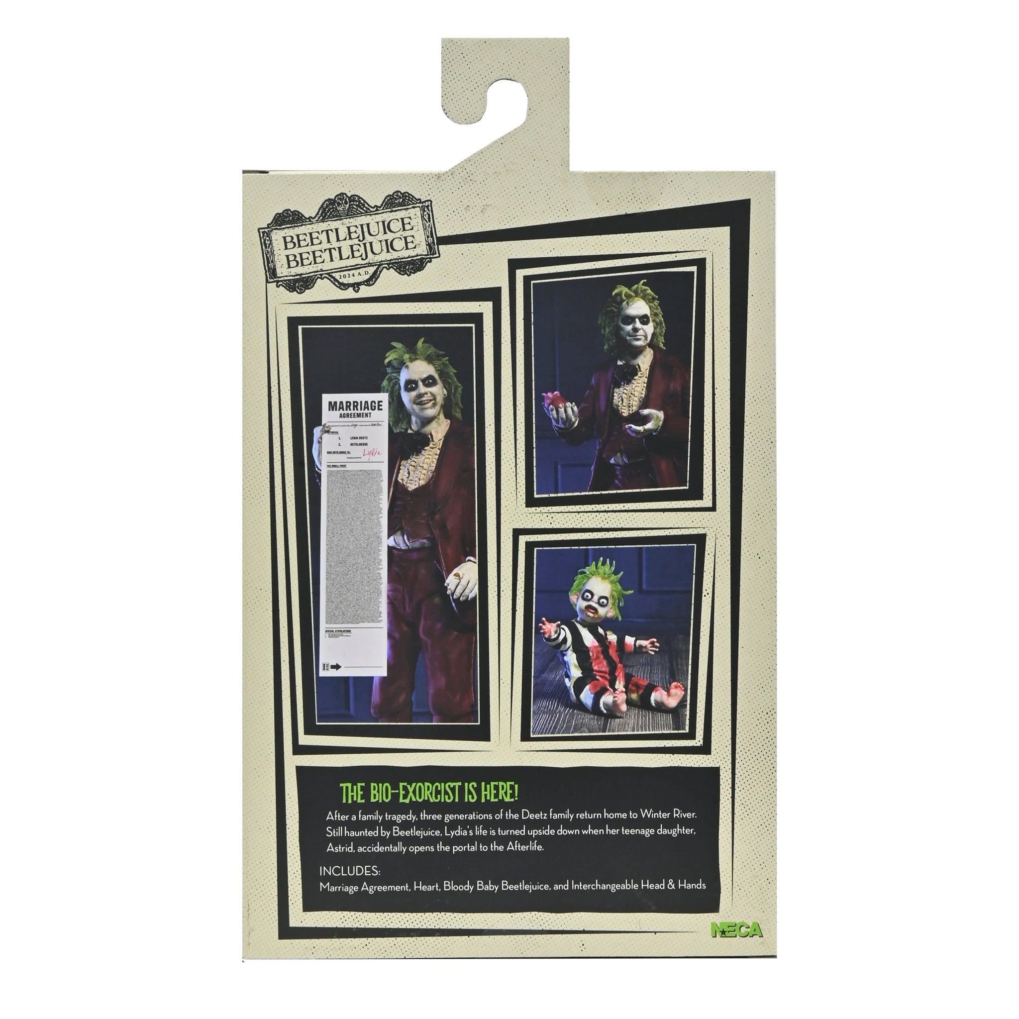 NECA Beetlejuice 2024 Ultimate Beetlejuice Action Figure 18 cm – Beetlejuice, NECA, 18 cm, 2024, brand new collector item, Uncanny Collectibles Dublin Ireland