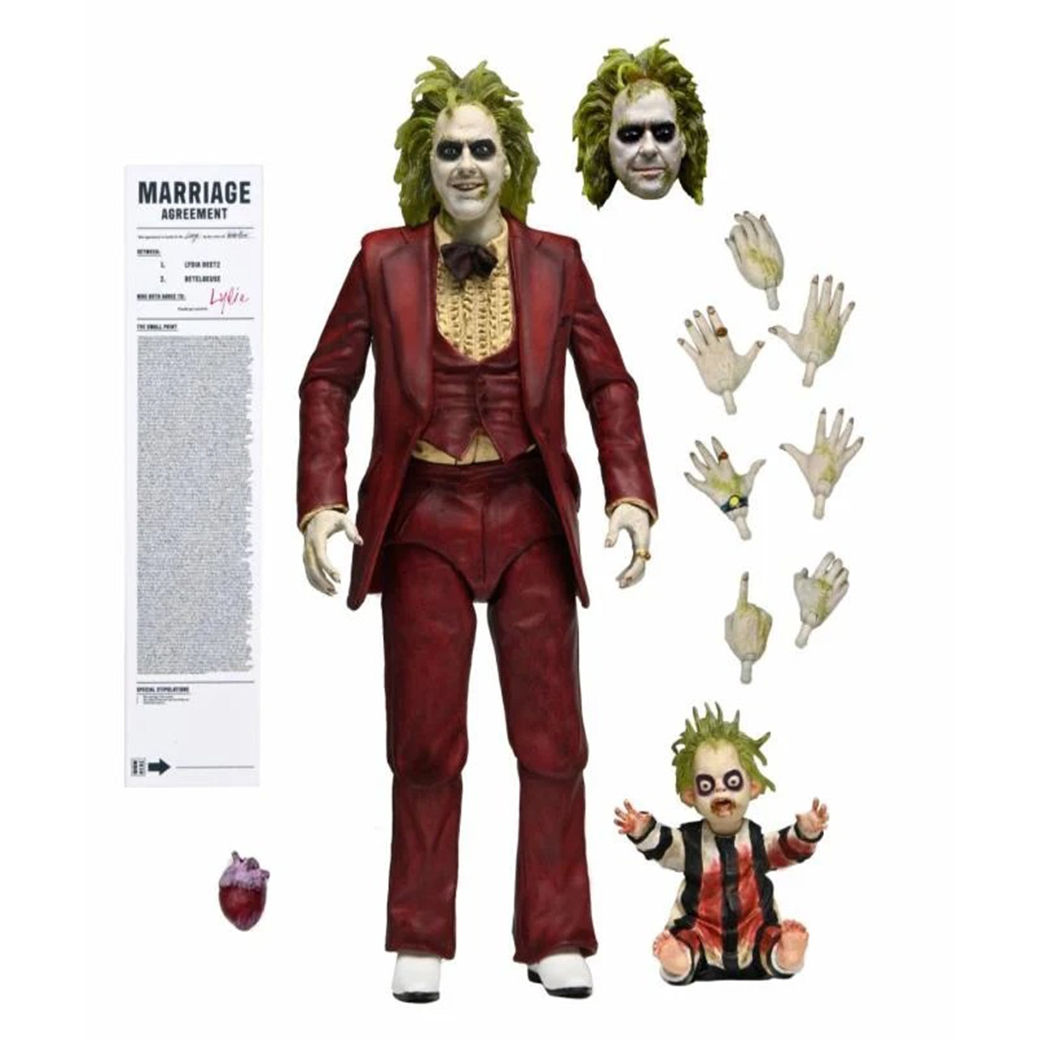NECA Beetlejuice 2024 Ultimate Beetlejuice Action Figure 18 cm – Beetlejuice, NECA, 18 cm, 2024, brand new collector item, Uncanny Collectibles Dublin Ireland