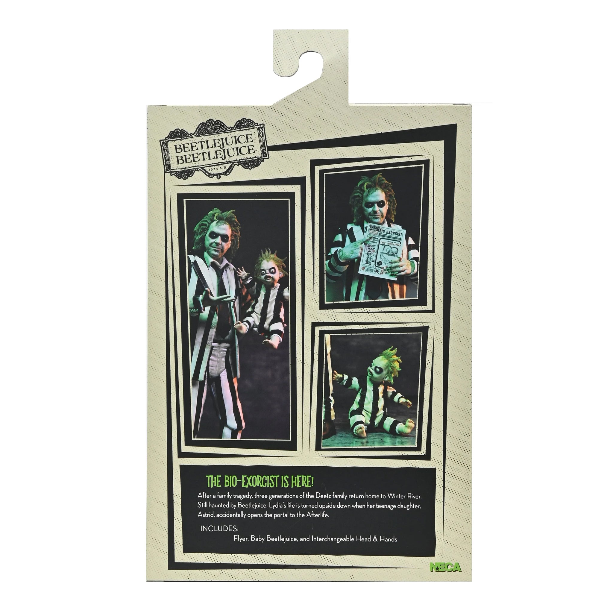 NECA Beetlejuice 2024 Ultimate Beetlejuice Action Figure 18 cm – Beetlejuice, NECA, 18 cm, 2024, brand new collector item, Uncanny Collectibles Dublin Ireland