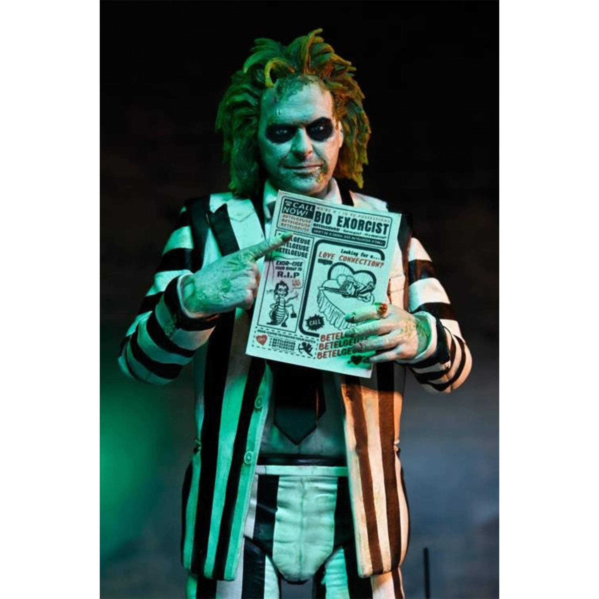 NECA Beetlejuice 2024 Ultimate Beetlejuice Action Figure 18 cm – Beetlejuice, NECA, 18 cm, 2024, brand new collector item, Uncanny Collectibles Dublin Ireland