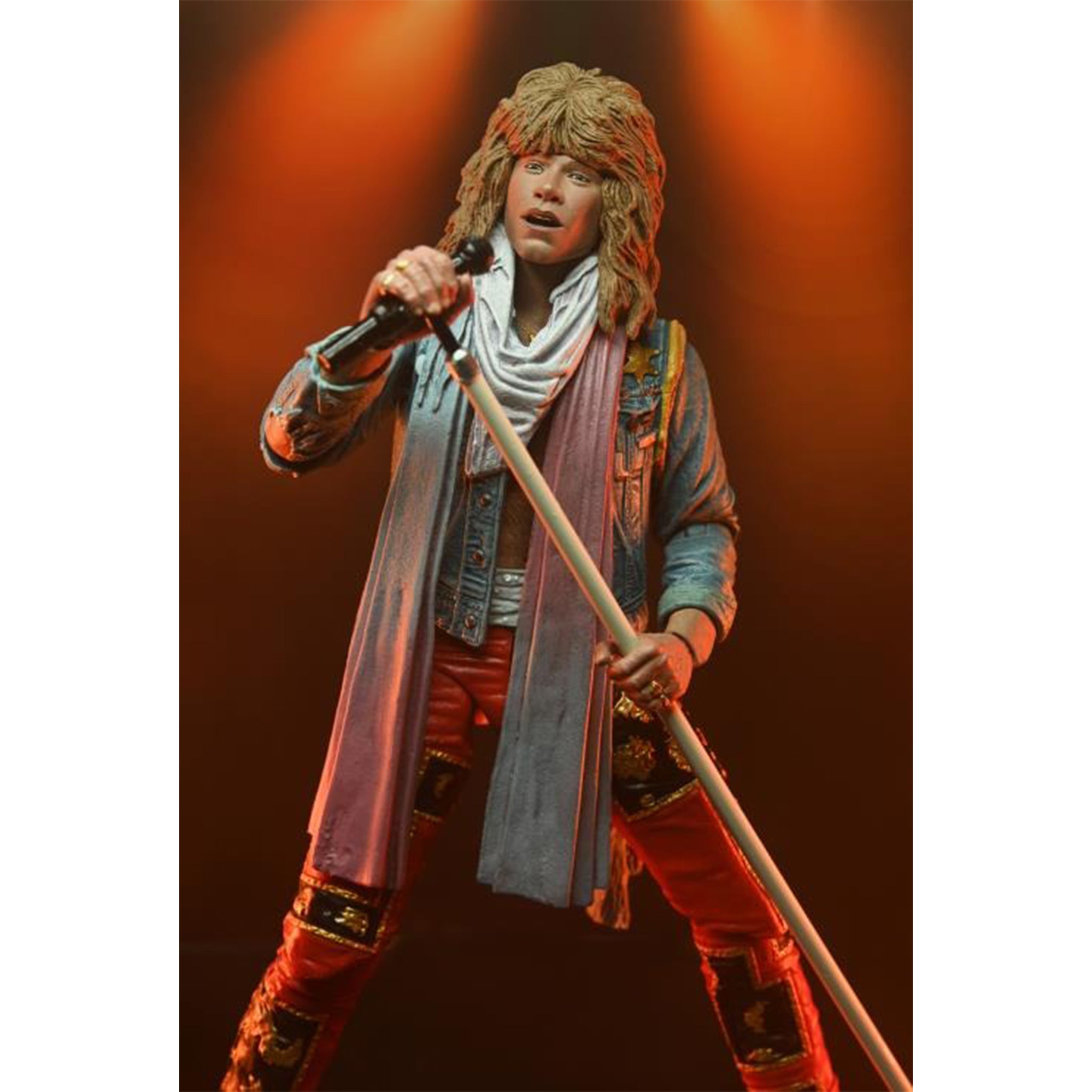 NECA Bon Jovi Ultimate Slippery When Wet Jon Bon Jovi  Action Figure 18cm