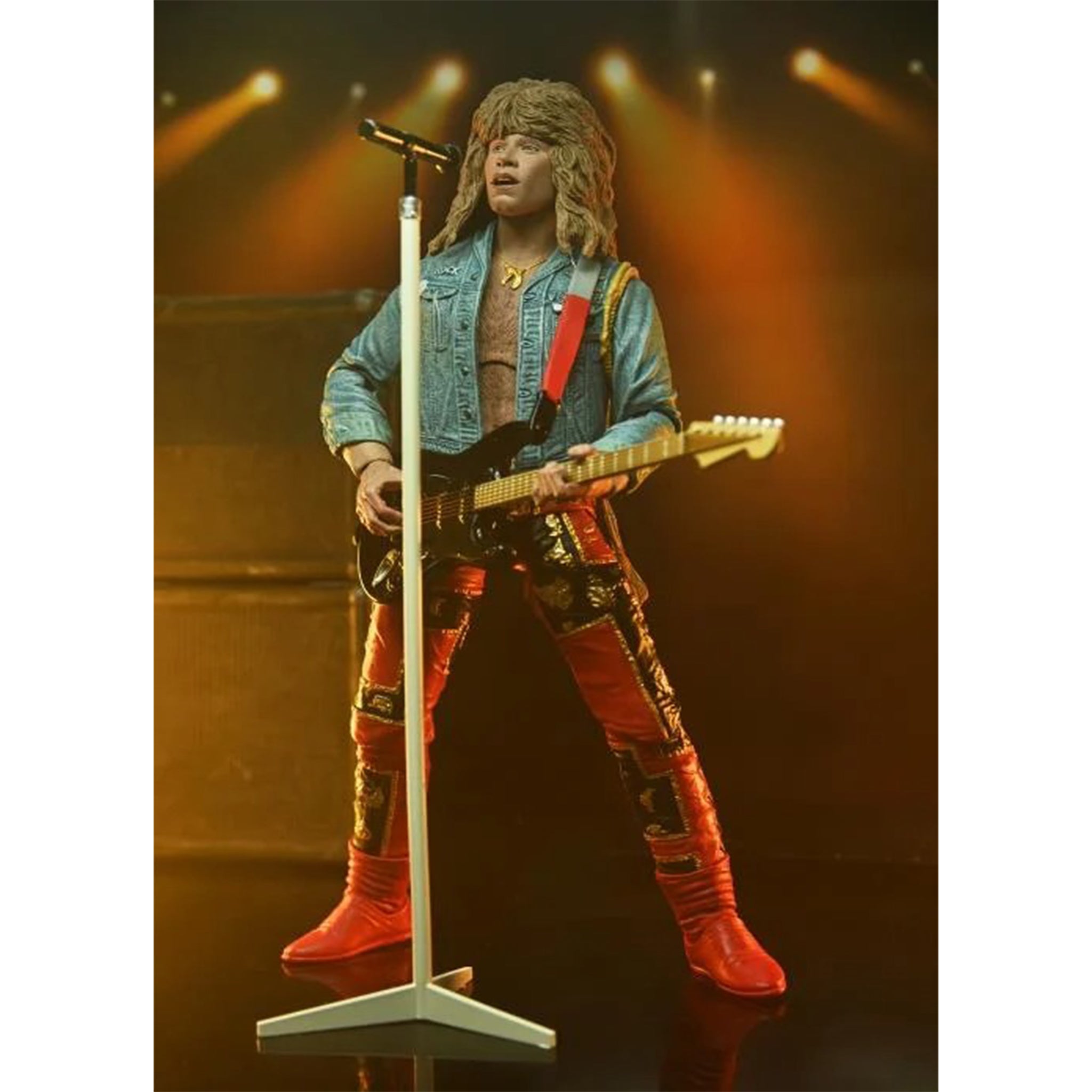 NECA Bon Jovi Ultimate Slippery When Wet Jon Bon Jovi  Action Figure 18cm