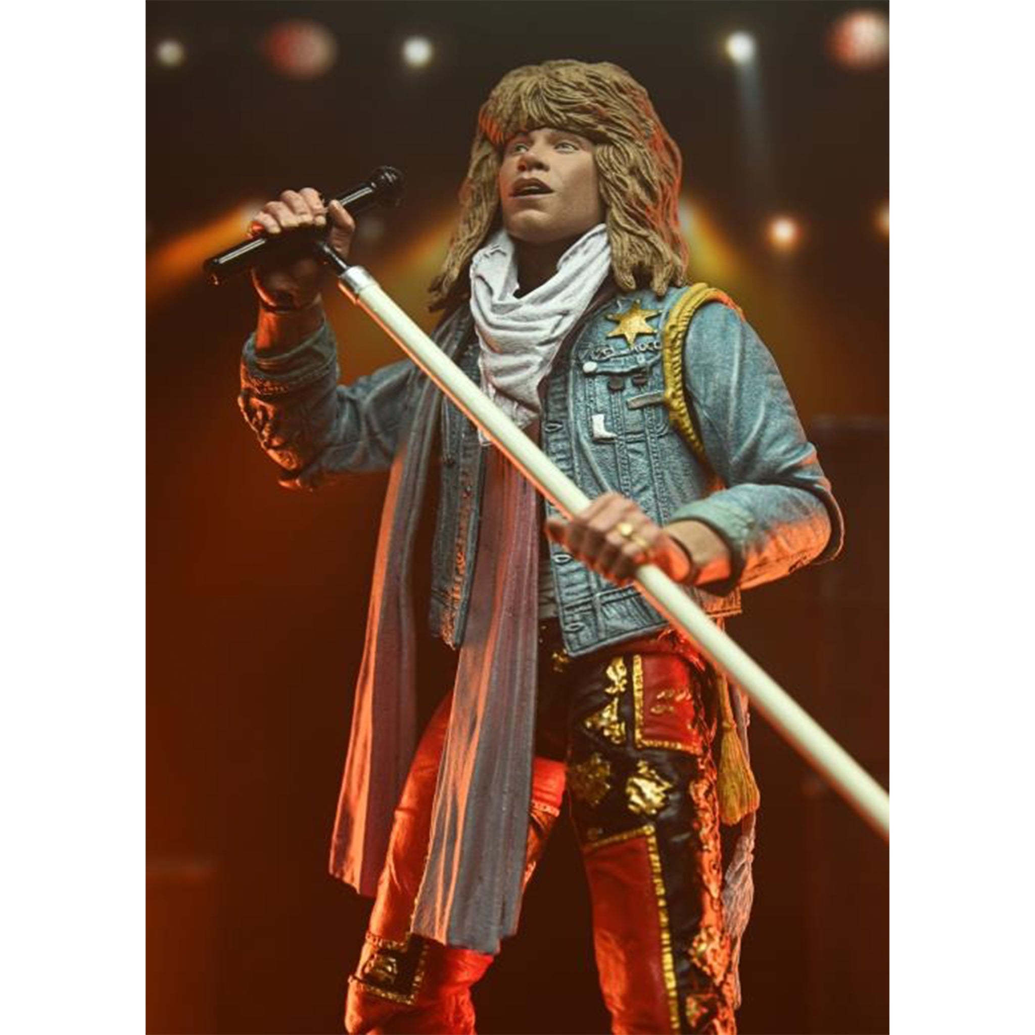 NECA Bon Jovi Ultimate Slippery When Wet Jon Bon Jovi  Action Figure 18cm