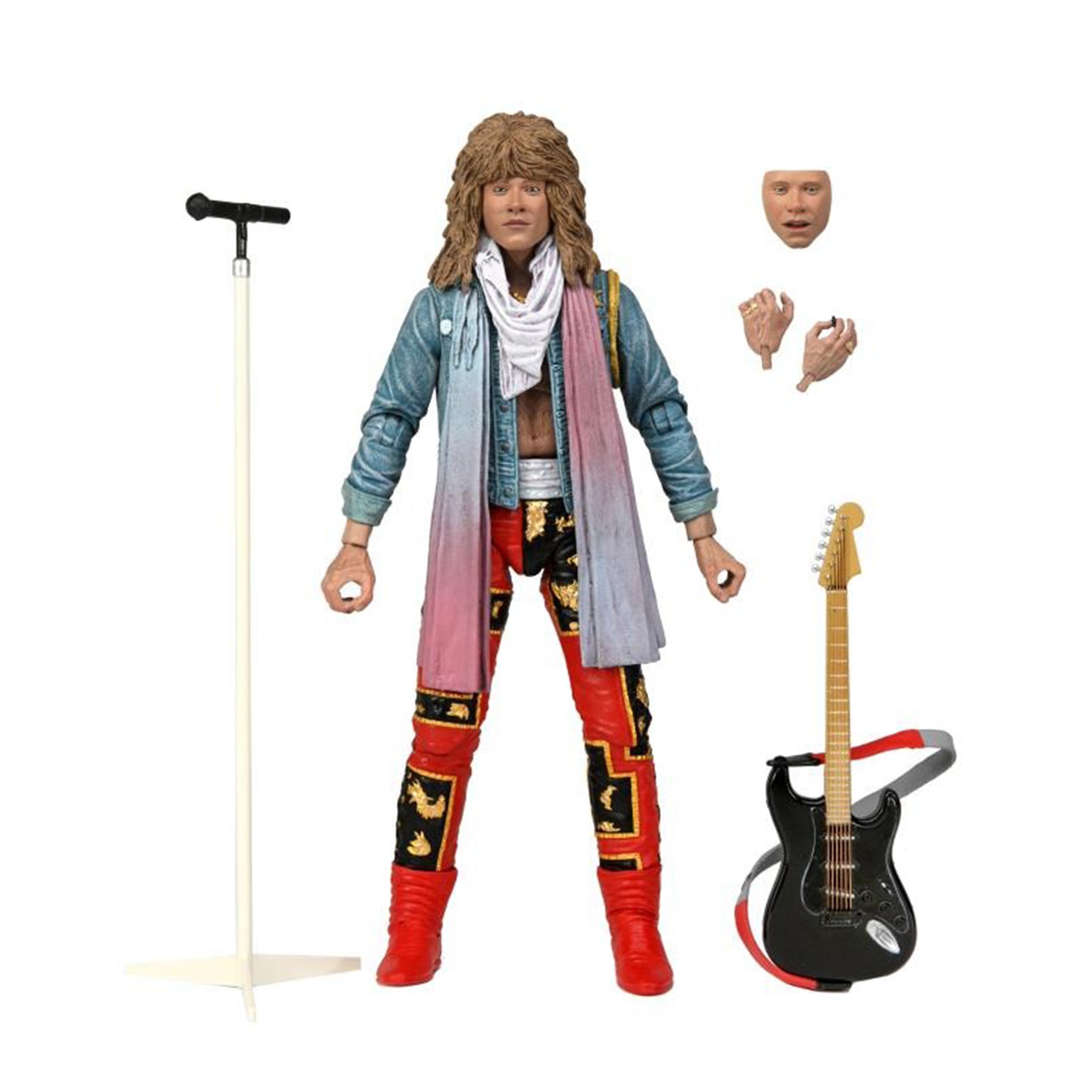 NECA Bon Jovi Ultimate Slippery When Wet Jon Bon Jovi  Action Figure 18cm