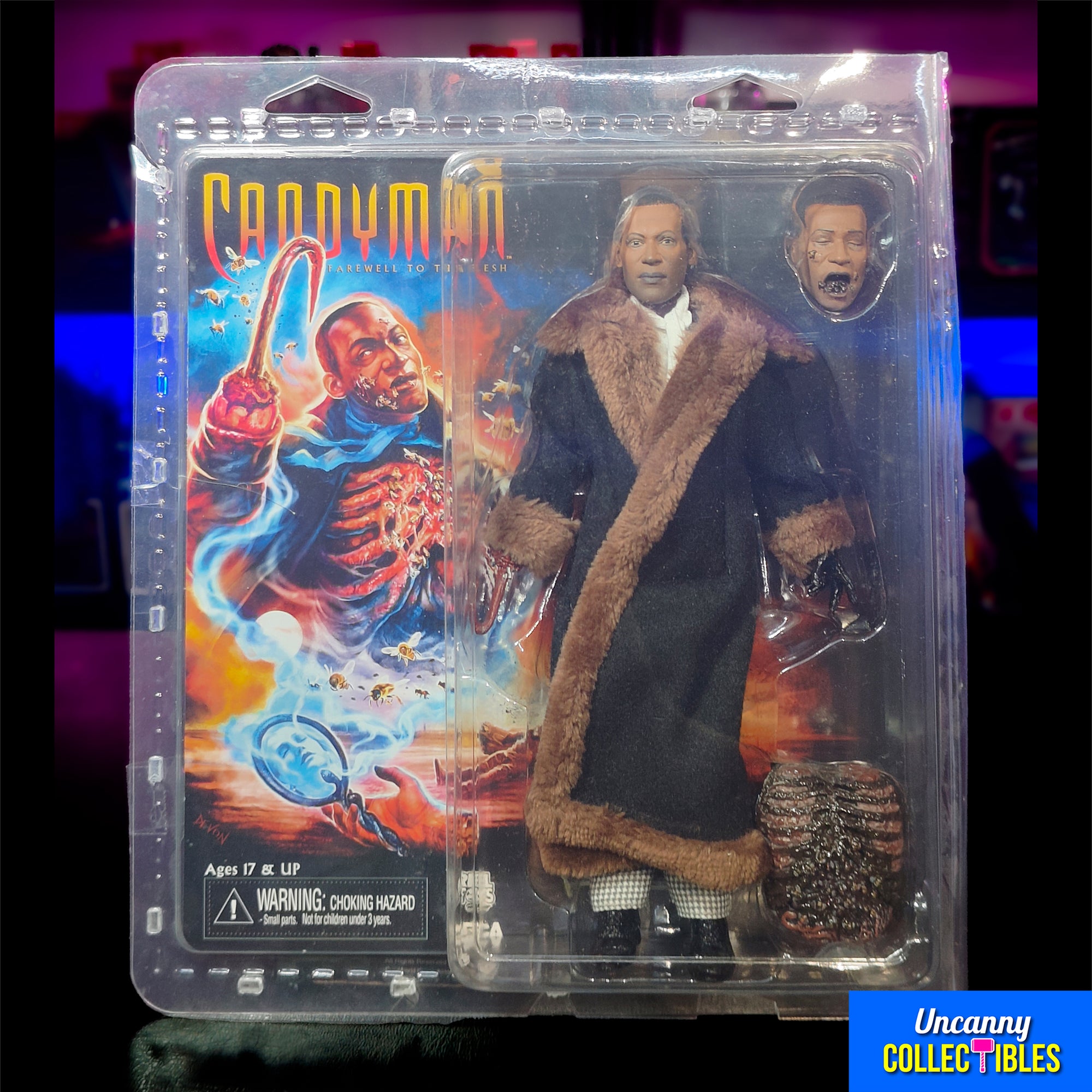 Buy NECA Candyman Retro Clothed Action Figure 20cm online at Uncanny Collectibles - Fast Delivery from Ireland