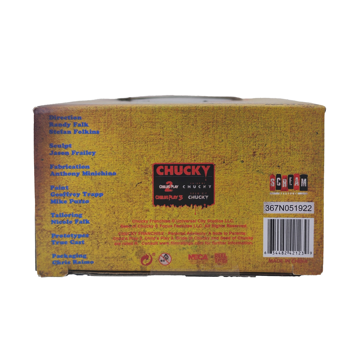 NECA Charred Chucky Childs Play Action Figure Scream Factory Exclusive 2022 – photo 15 of 15