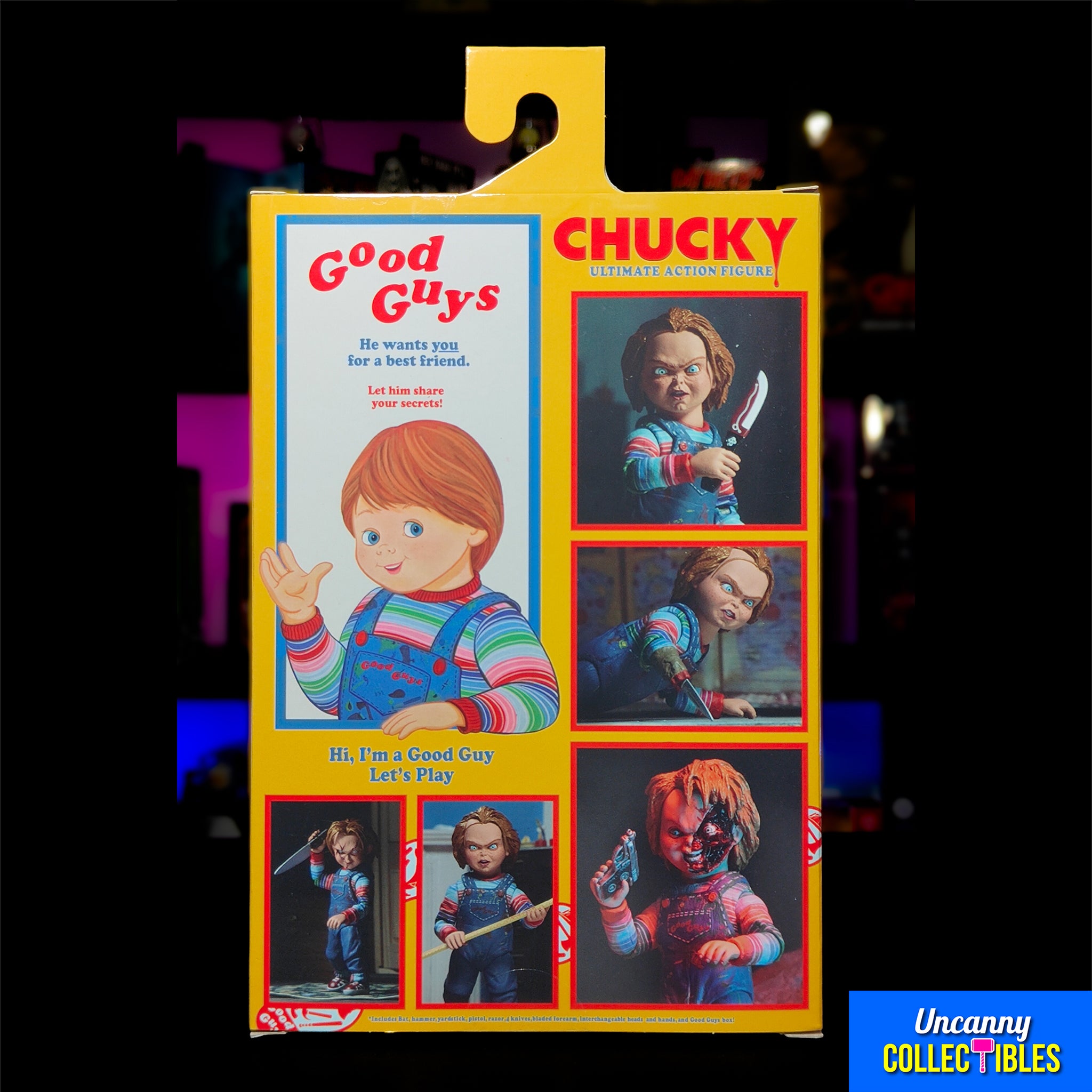 NECA Childs Play Ultimate Chucky Action Figure 10cm