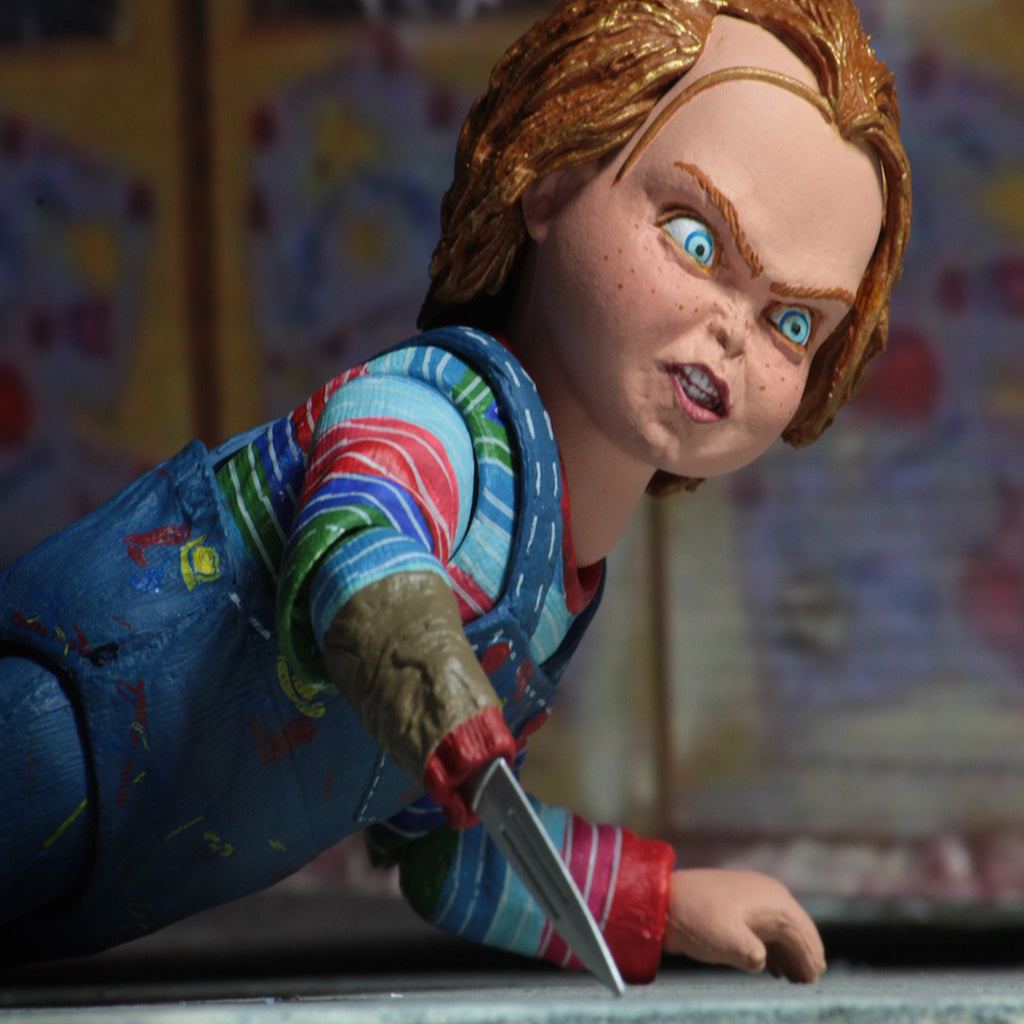 NECA Childs Play Ultimate Chucky Action Figure 10cm – Child's Play, NECA, 18 cm, brand new collector item, Uncanny Collectibles Dublin Ireland