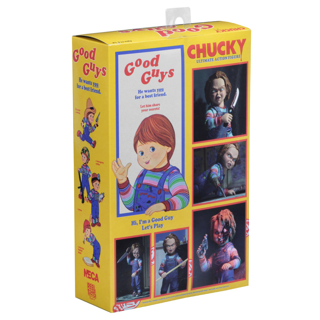 NECA Childs Play Ultimate Chucky Action Figure 10cm – Child's Play, NECA, 18 cm, brand new collector item, Uncanny Collectibles Dublin Ireland