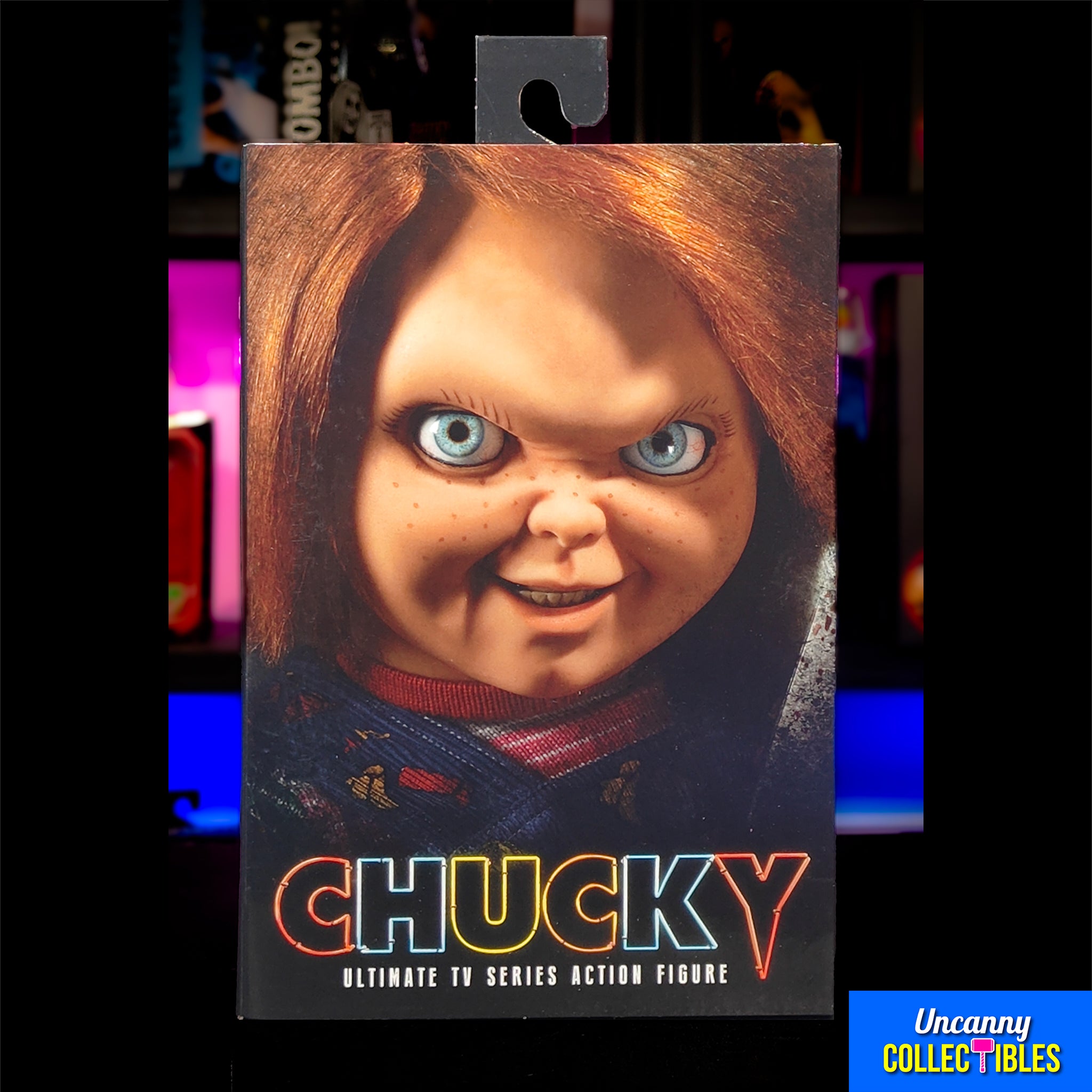 NECA Chucky Ultimate TV Series Chucky Action Figure 10 cm – Child's Play, NECA, 10 cm, 2024, brand new collector item, Uncanny Collectibles Dublin Ireland