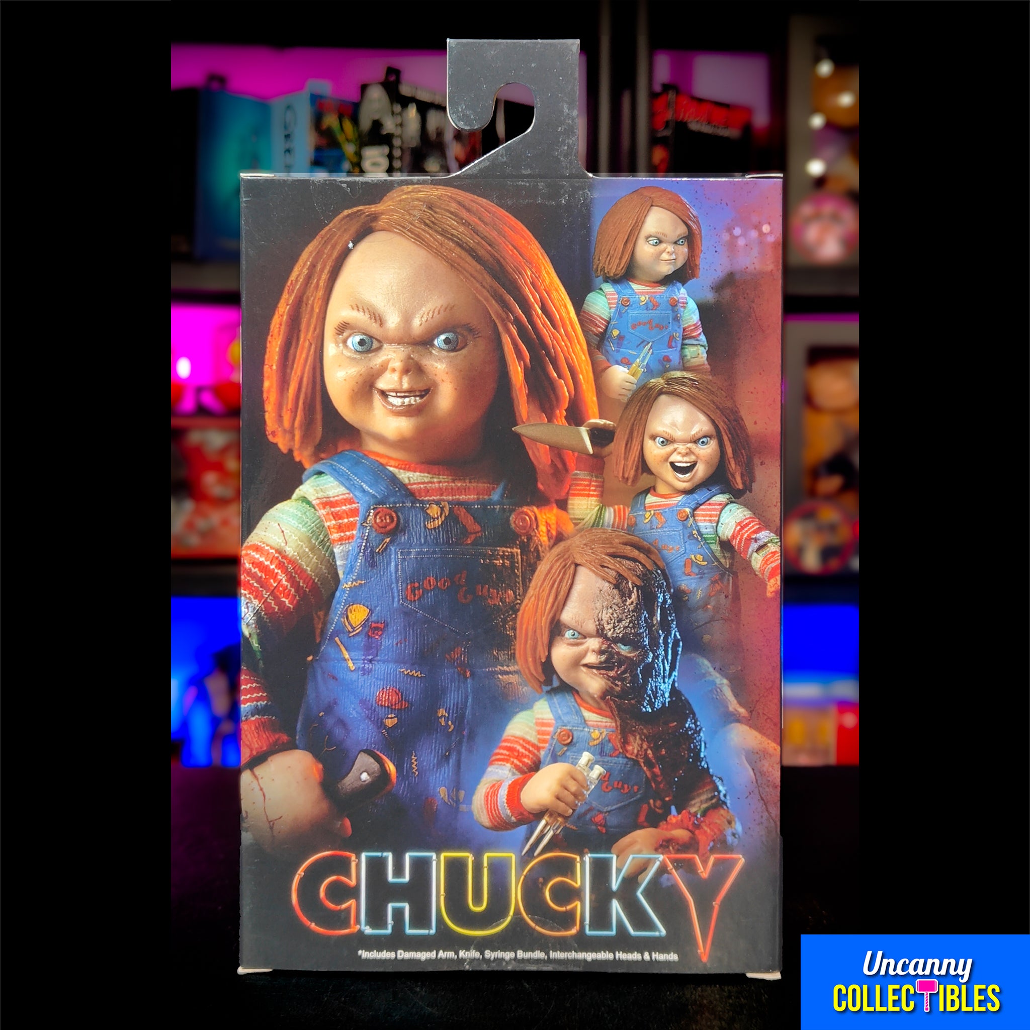 NECA Chucky Ultimate TV Series Chucky Action Figure 10 cm – Child's Play, NECA, 10 cm, 2024, brand new collector item, Uncanny Collectibles Dublin Ireland