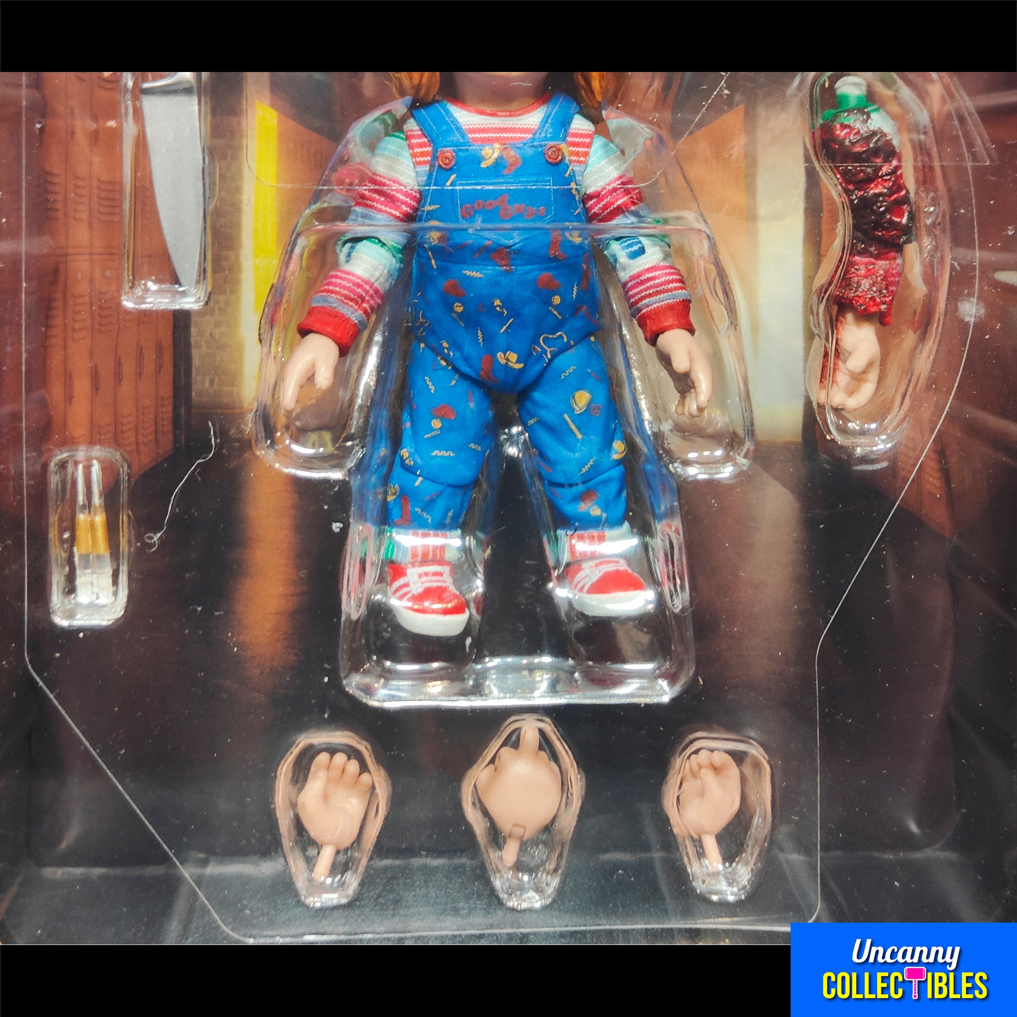 NECA Chucky Ultimate TV Series Chucky Action Figure 10 cm – Child's Play, NECA, 10 cm, 2024, brand new collector item, Uncanny Collectibles Dublin Ireland