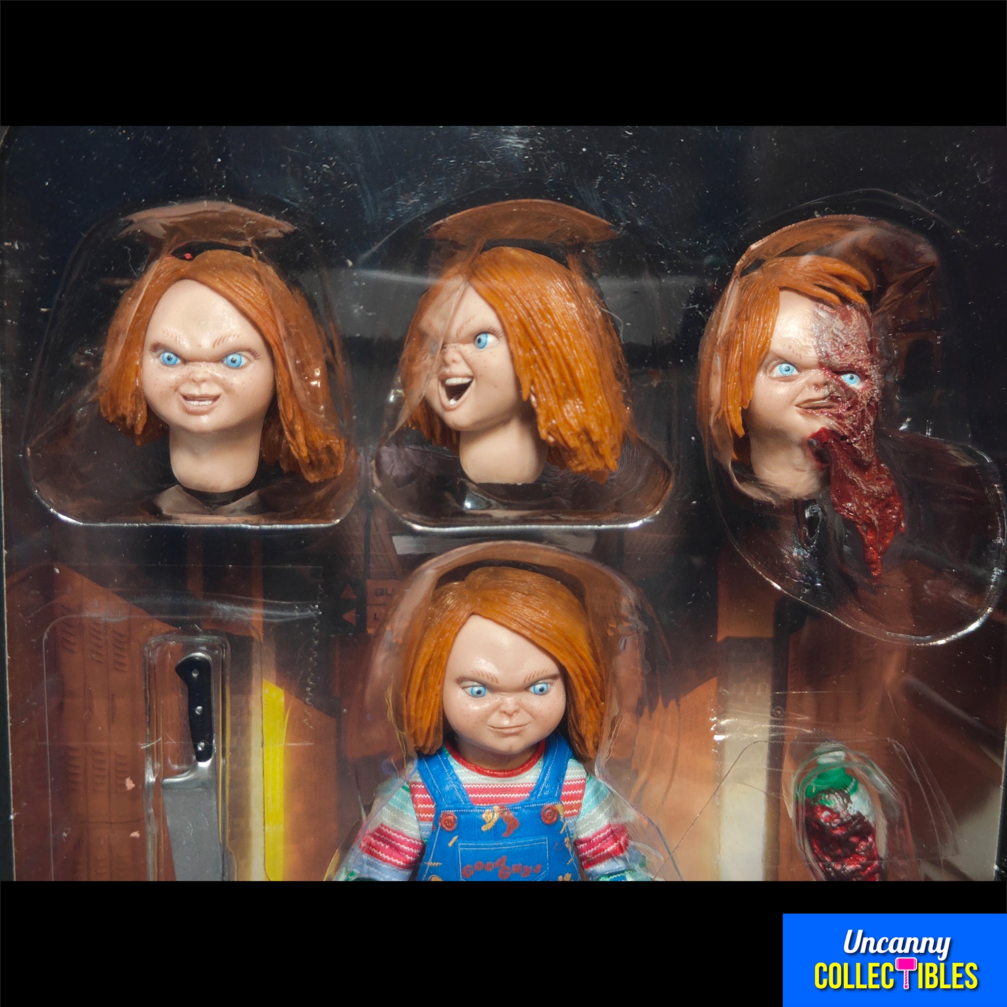 NECA Chucky Ultimate TV Series Chucky Action Figure 10 cm – Child's Play, NECA, 10 cm, 2024, brand new collector item, Uncanny Collectibles Dublin Ireland