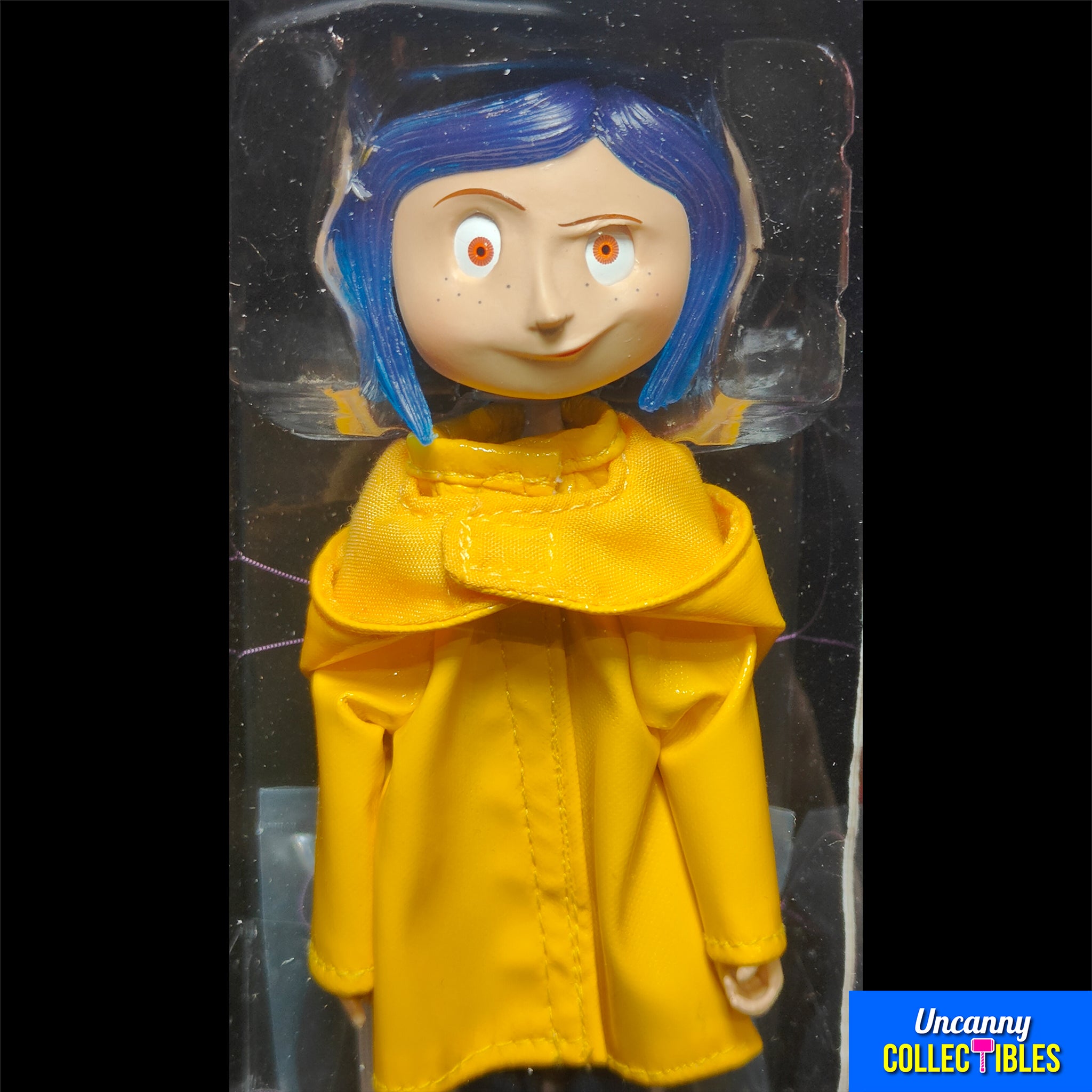NECA Coraline in Rain Coat Bendy Fashion Doll 18cm