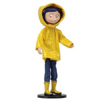 NECA Coraline in Rain Coat Bendy Fashion Doll 18cm