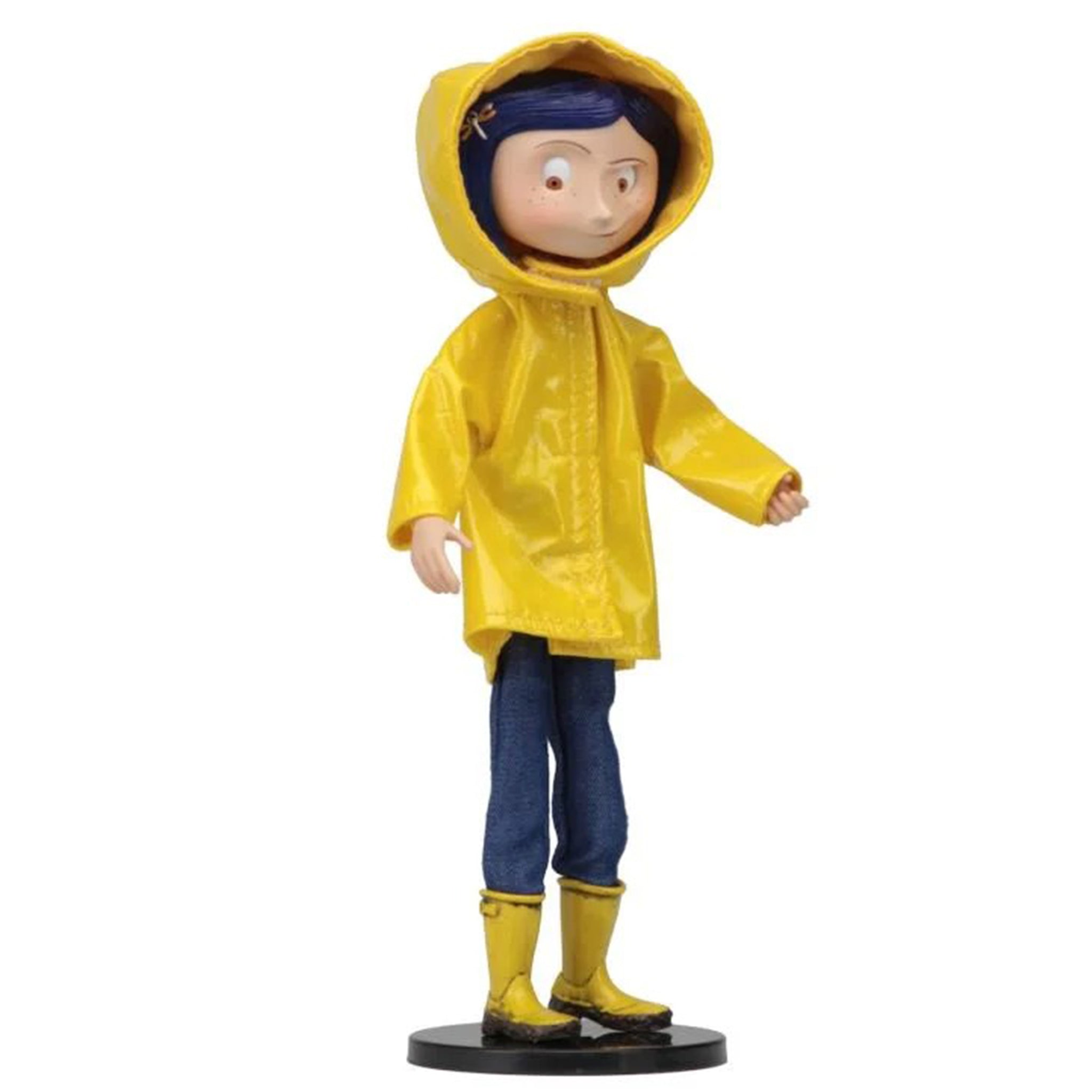 NECA Coraline in Rain Coat Bendy Fashion Doll 18cm