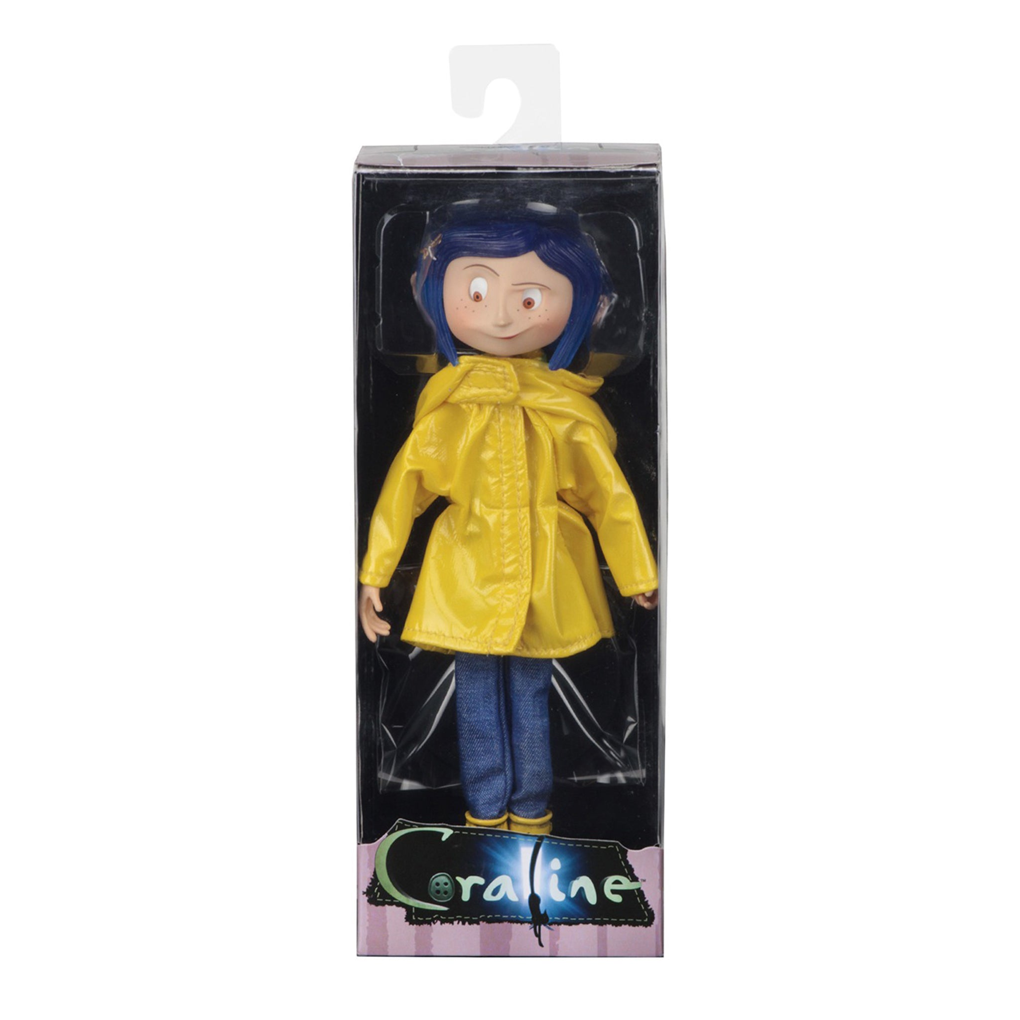 NECA Coraline in Rain Coat Bendy Fashion Doll 18cm
