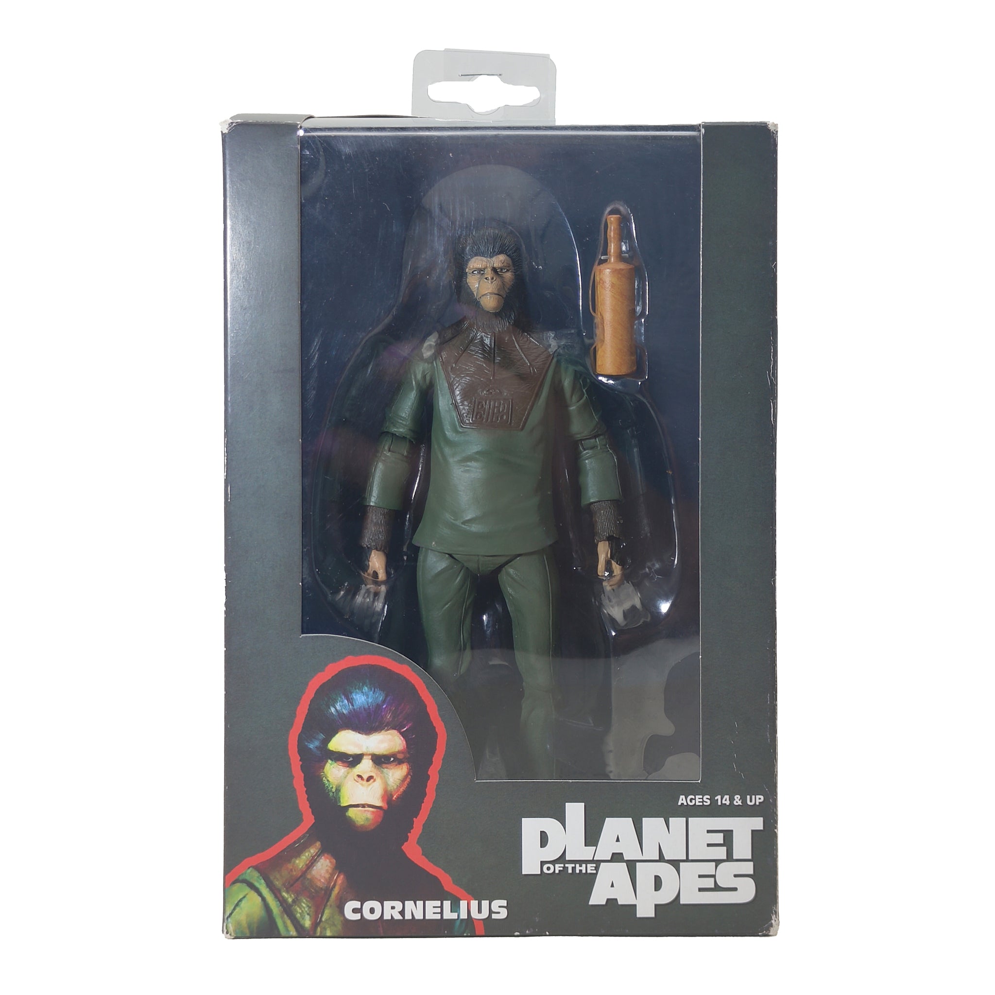 NECA Cornelius Planet Of The Apes Action Figure 2014 18cm – Movie Icons & Heroes, NECA, 18 cm, 2014, pre-owned collector piece, Uncanny Collectibles Dublin Ireland