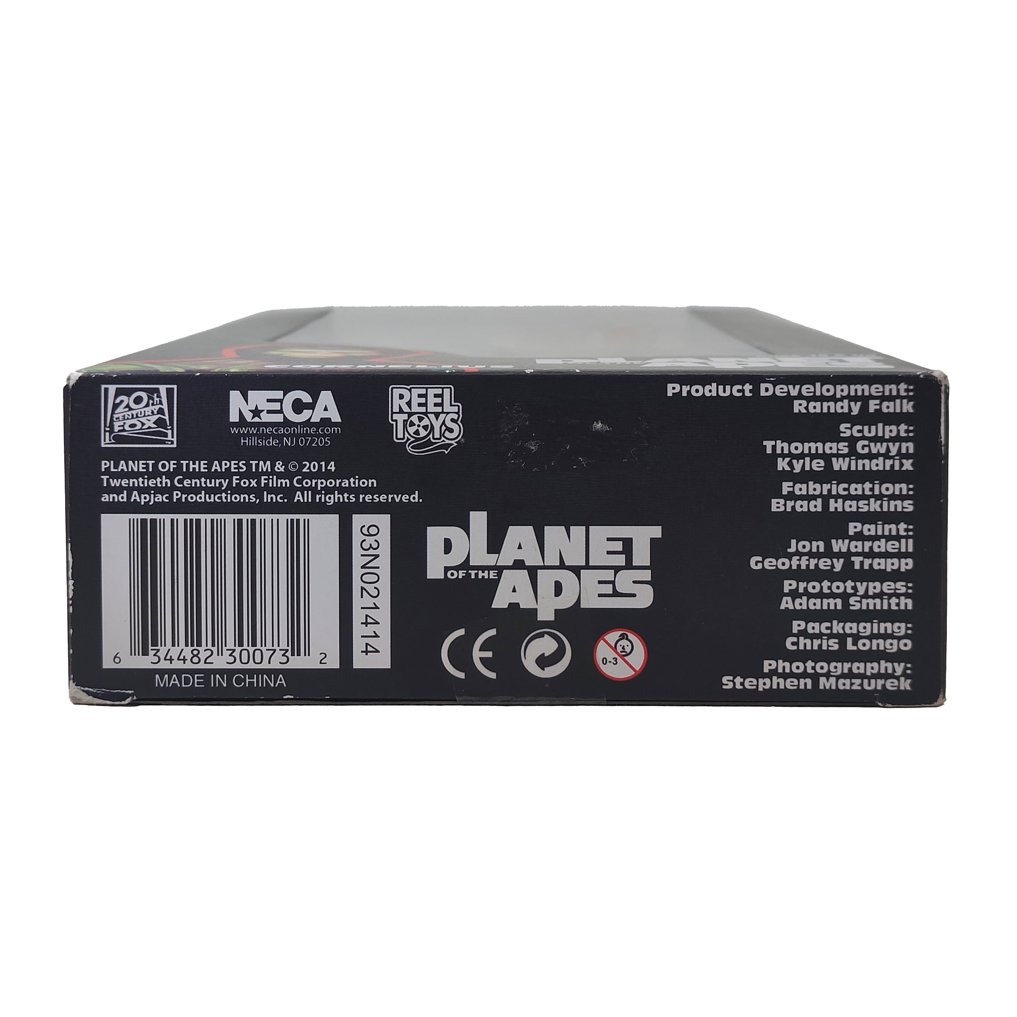 NECA Cornelius Planet Of The Apes Action Figure 2014 18cm – Movie Icons & Heroes, NECA, 18 cm, 2014, pre-owned collector piece, Uncanny Collectibles Dublin Ireland