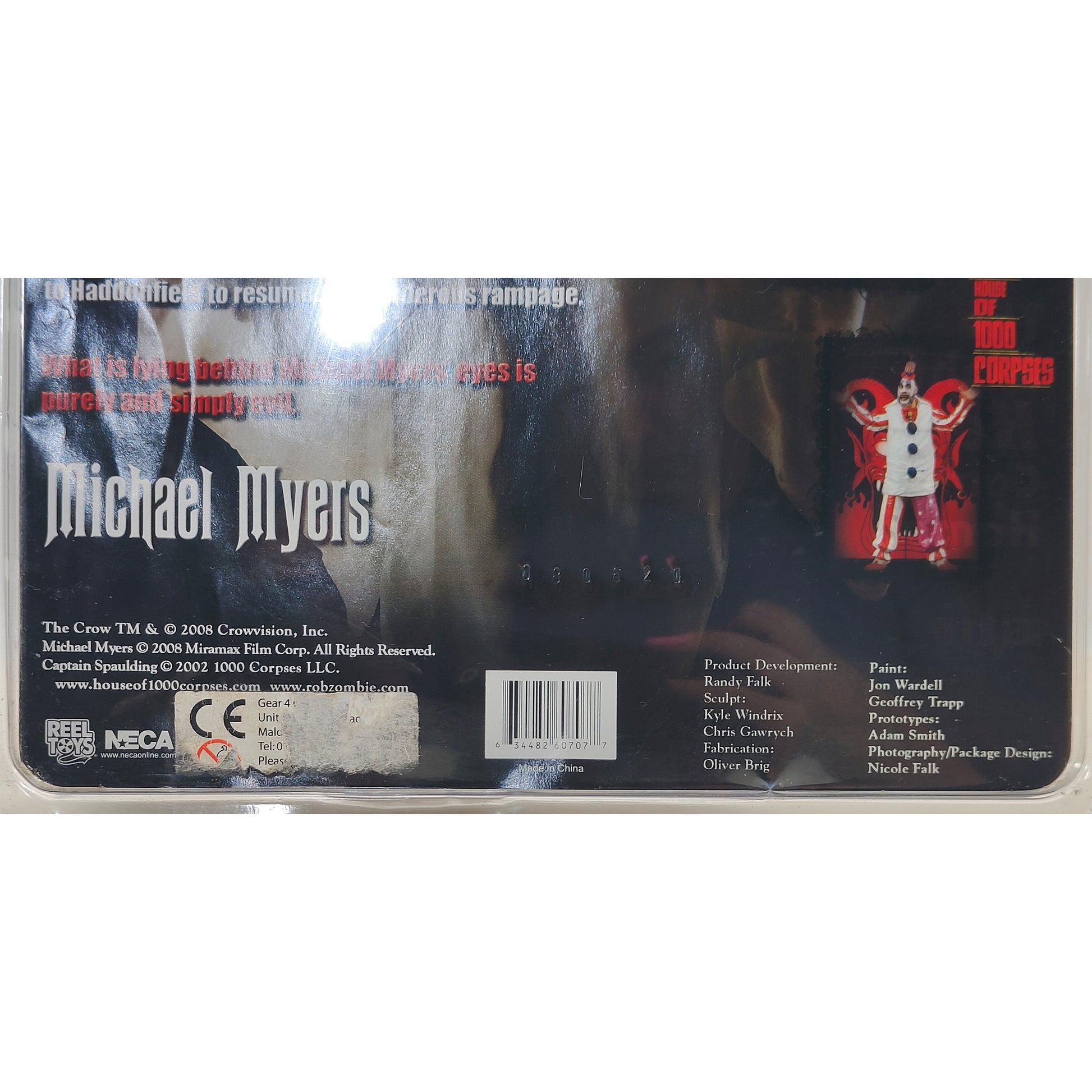 NECA Cult Classics Halloween 1978 Michael Myers Ghost Bob Action Figure 2008 18cm