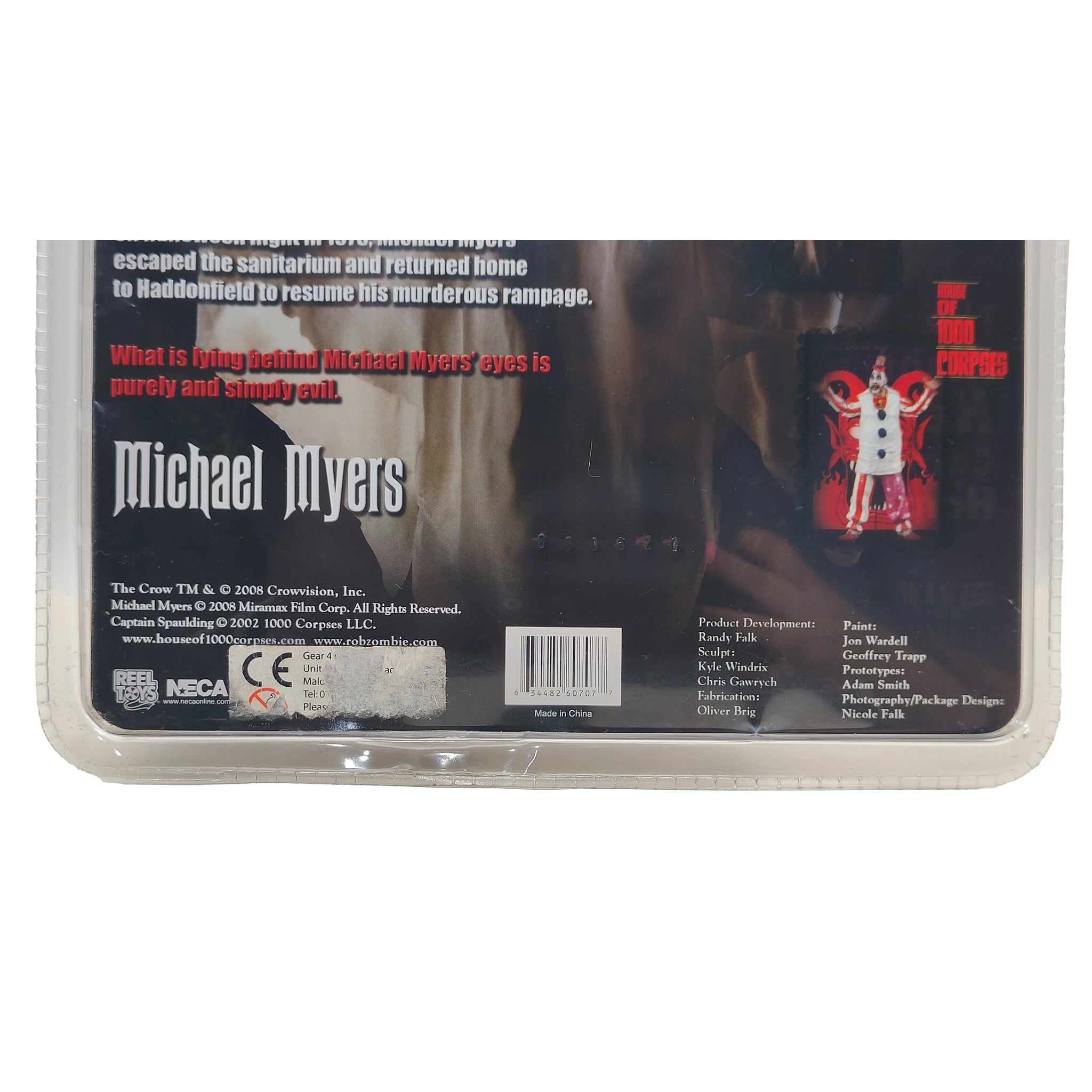 NECA Cult Classics Halloween 1978 Michael Myers Ghost Bob Action Figure 2008 18cm – Halloween, NECA, 18 cm, 2008, pre-owned collector piece, Uncanny Collectibles Dublin Ireland