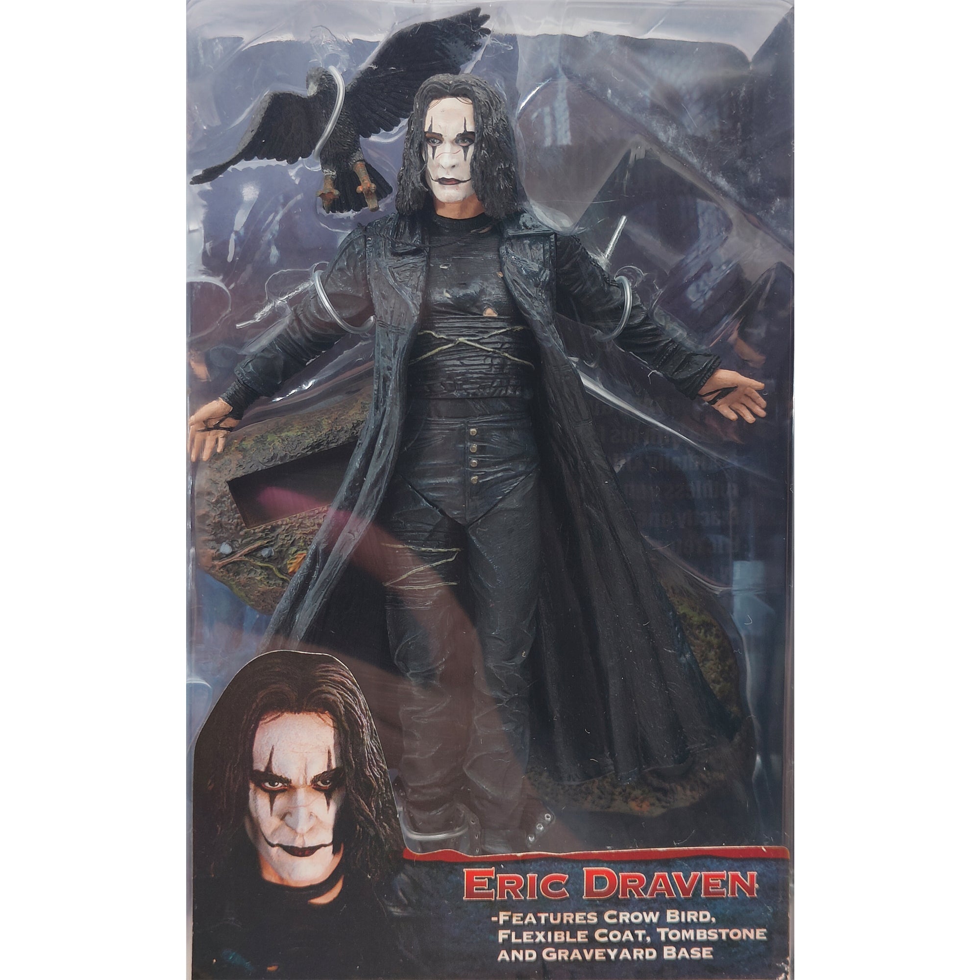 NECA Cult Classics The Crow Eric Draven Action Figure 2005 17cm