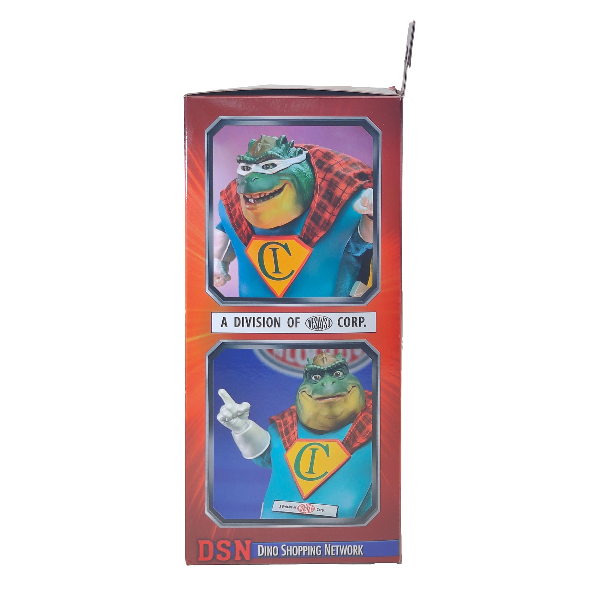 Buy NECA Dinosaurs Captain Impressive Earl Sinclair SDCC 2024 Action Figure 18cm online at Uncanny Collectibles - Fast Delivery from Ireland