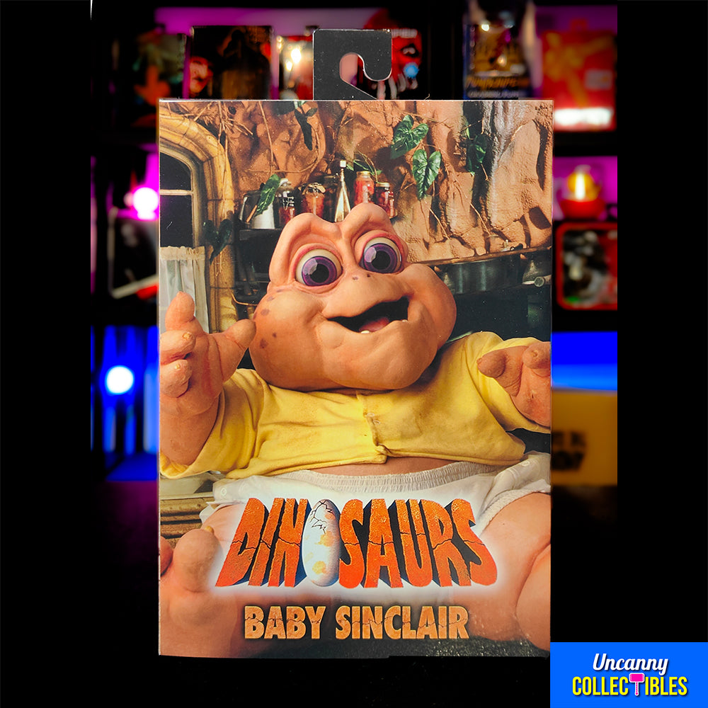NECA Dinosaurs Ultimate Baby Sinclair 10 cm Action Figure – Dinosaurs, NECA, 10 cm, 2024, brand new collector item, Uncanny Collectibles Dublin Ireland