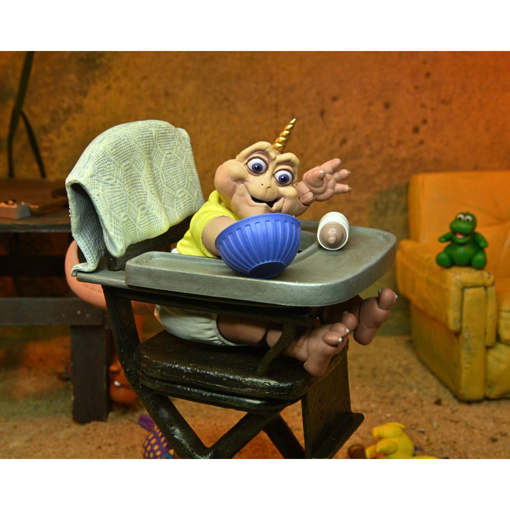 NECA Dinosaurs Ultimate Baby Sinclair 10 cm Action Figure – Dinosaurs, NECA, 10 cm, 2024, brand new collector item, Uncanny Collectibles Dublin Ireland