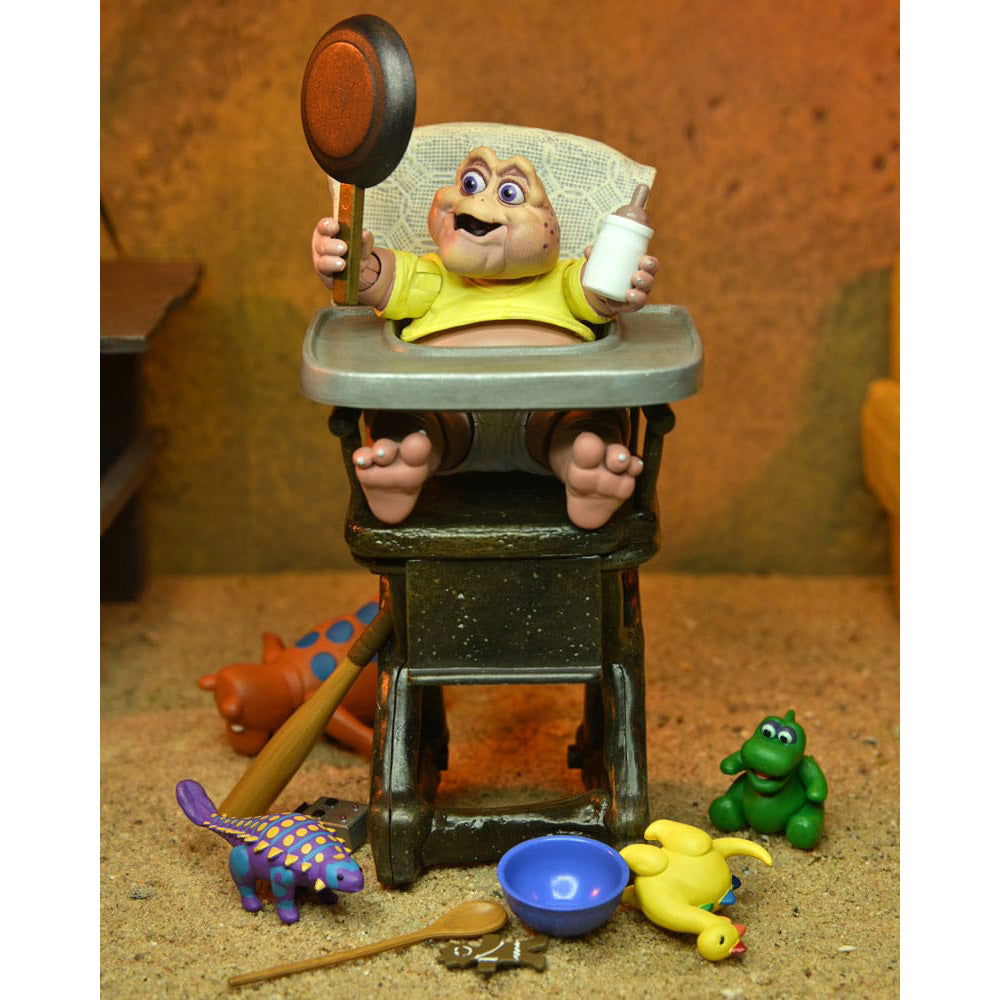 NECA Dinosaurs Ultimate Baby Sinclair 10 cm Action Figure – Dinosaurs, NECA, 10 cm, 2024, brand new collector item, Uncanny Collectibles Dublin Ireland
