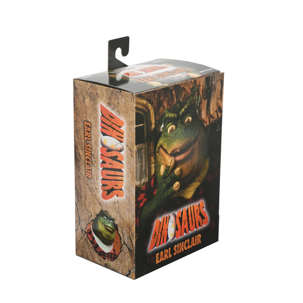 NECA Dinosaurs Ultimate Earl Sinclair 18 cm Action Figure – Dinosaurs, NECA, 18 cm, 2024, brand new collector item, Uncanny Collectibles Dublin Ireland